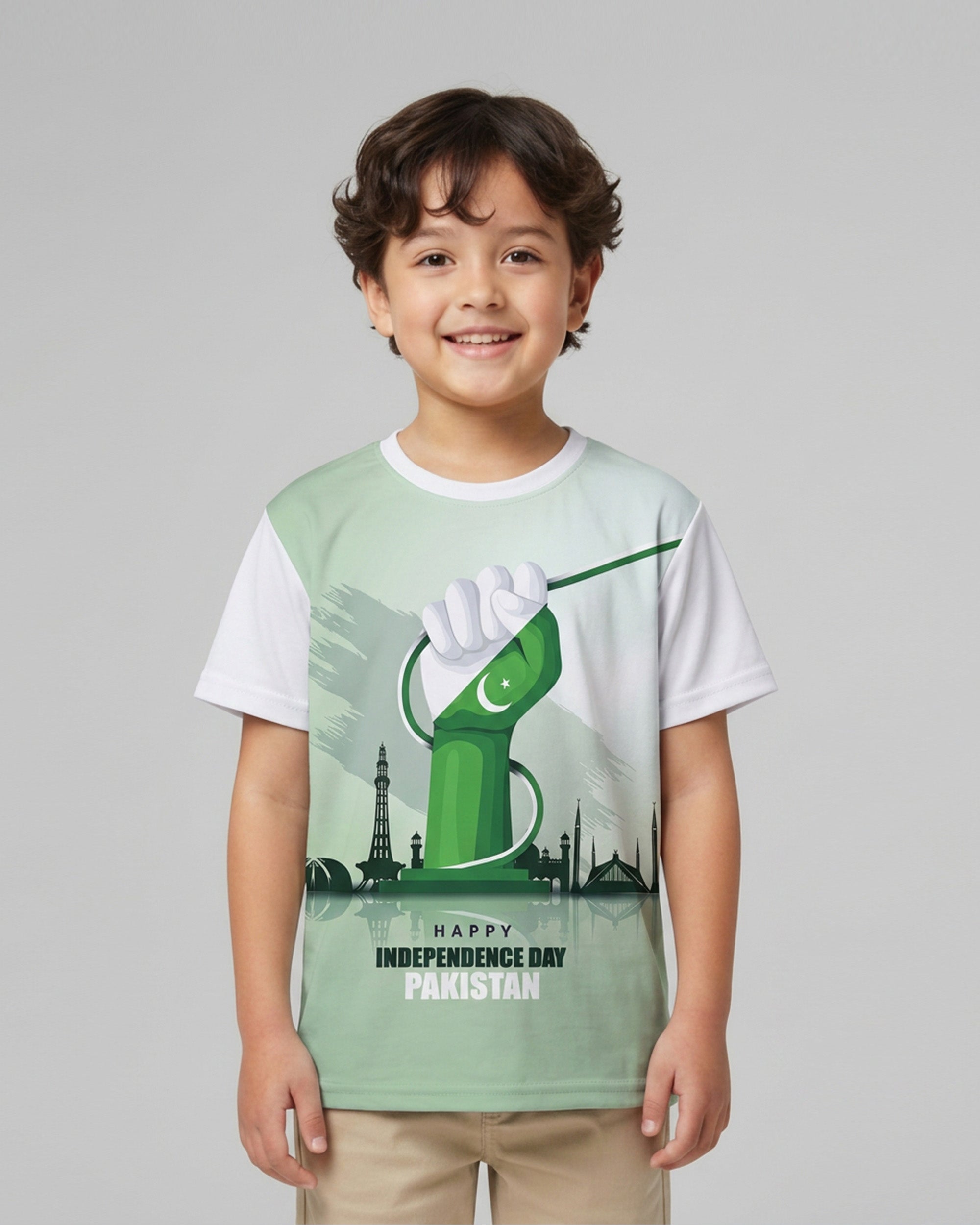 Valuables Boys' Independence Day Half Sleeve T-Shirt