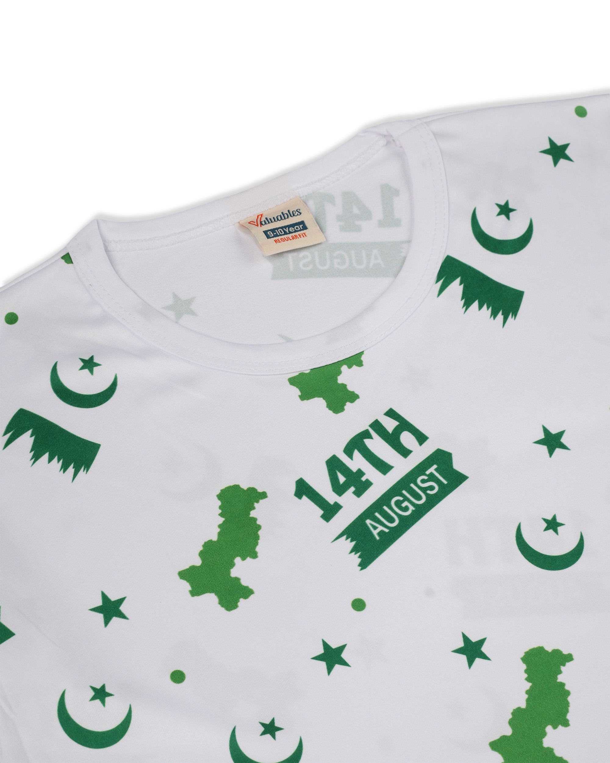 Valuables Boys' Independence Day Half Sleeve T-Shirt