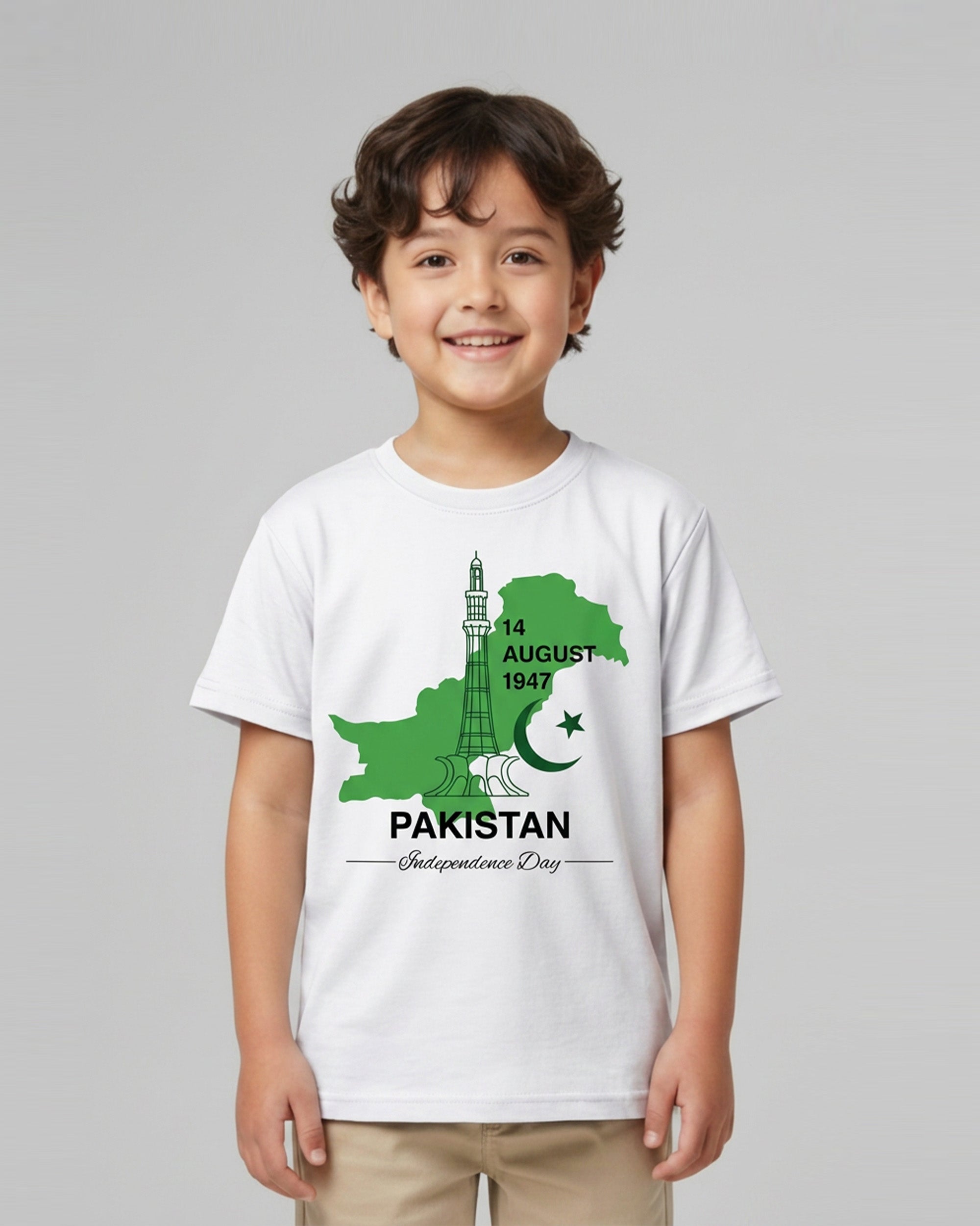 Valuables Boys' Independence Day Half Sleeve T-Shirt