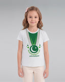 Valuables Girls' Independence Day Half Sleeve T-Shirt