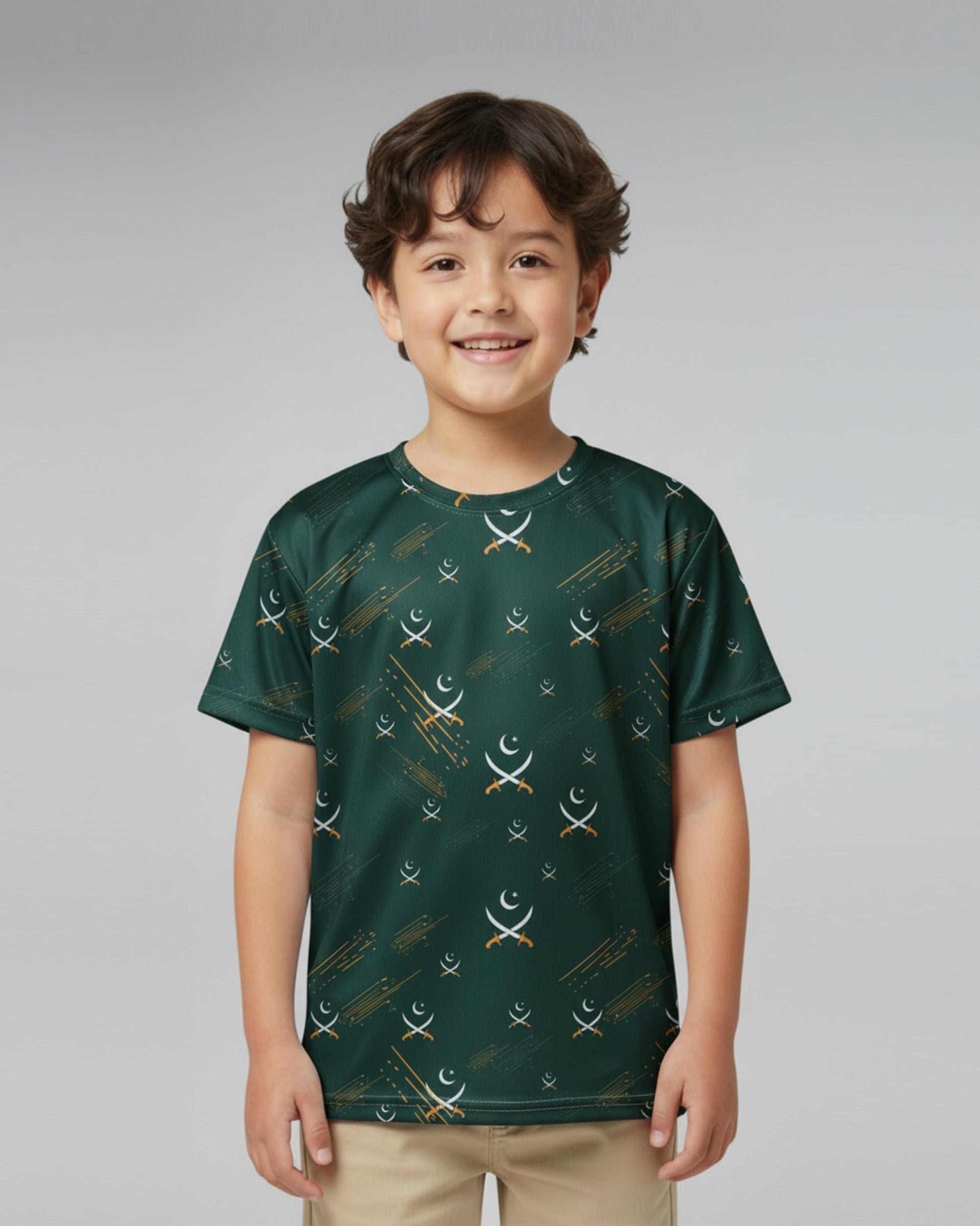 Valuables Boys' Independence Day Half Sleeve T-Shirt