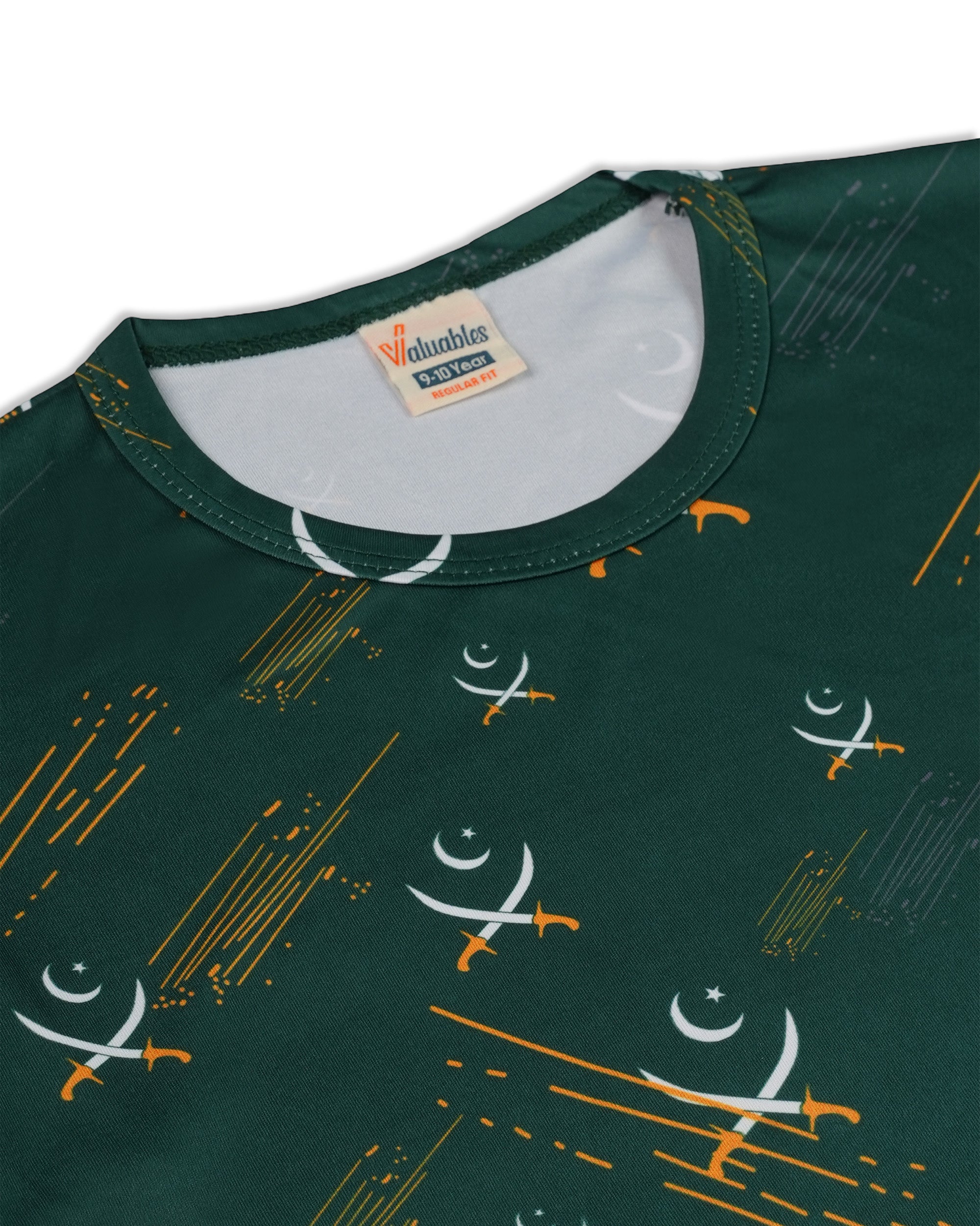 Valuables Boys' Independence Day Half Sleeve T-Shirt