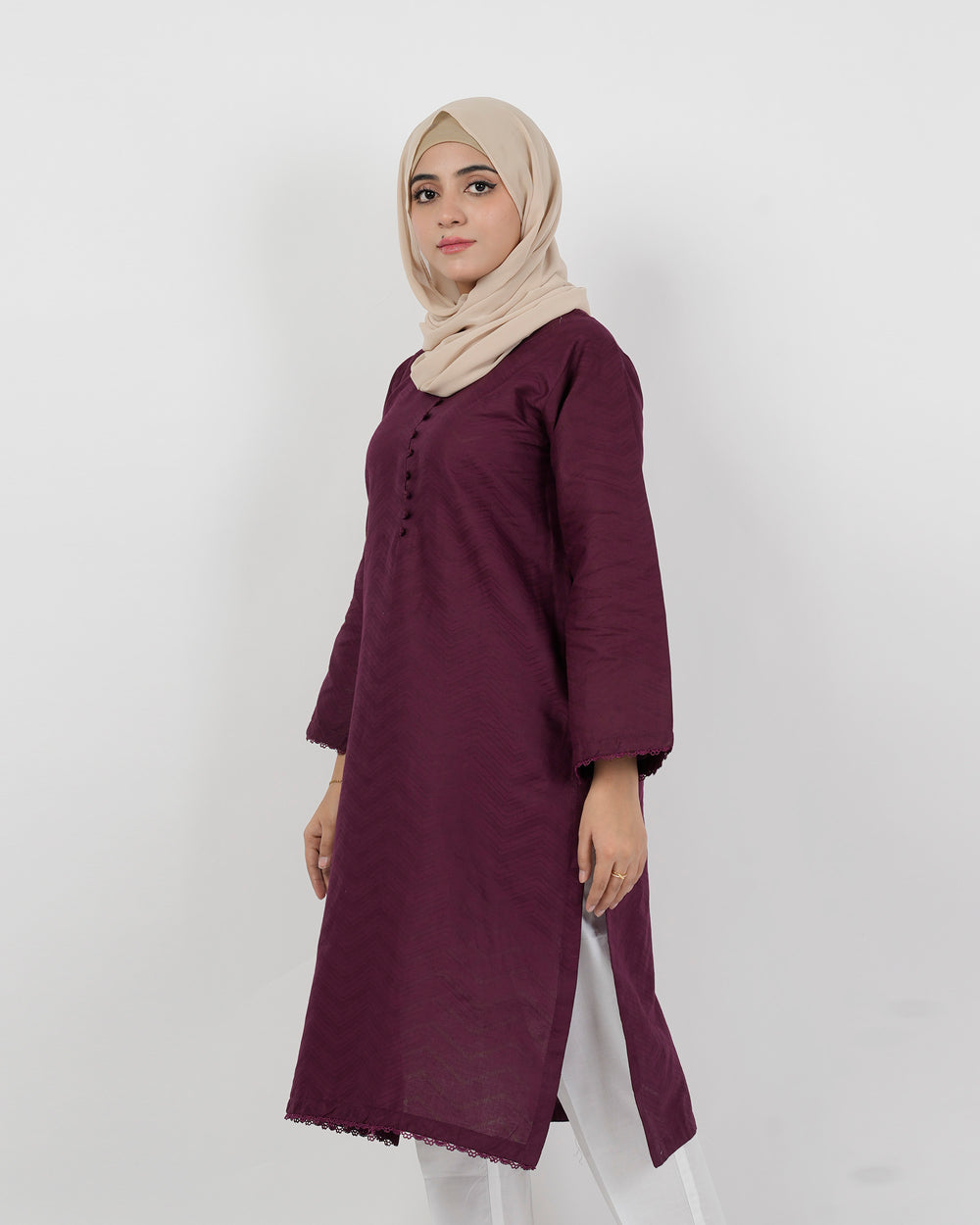 Valuables Women Jacquard Kurti, Women Ready Kurtis, Chase Value, Chase Value