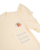 Newborn Girls Half Sleeves Suit