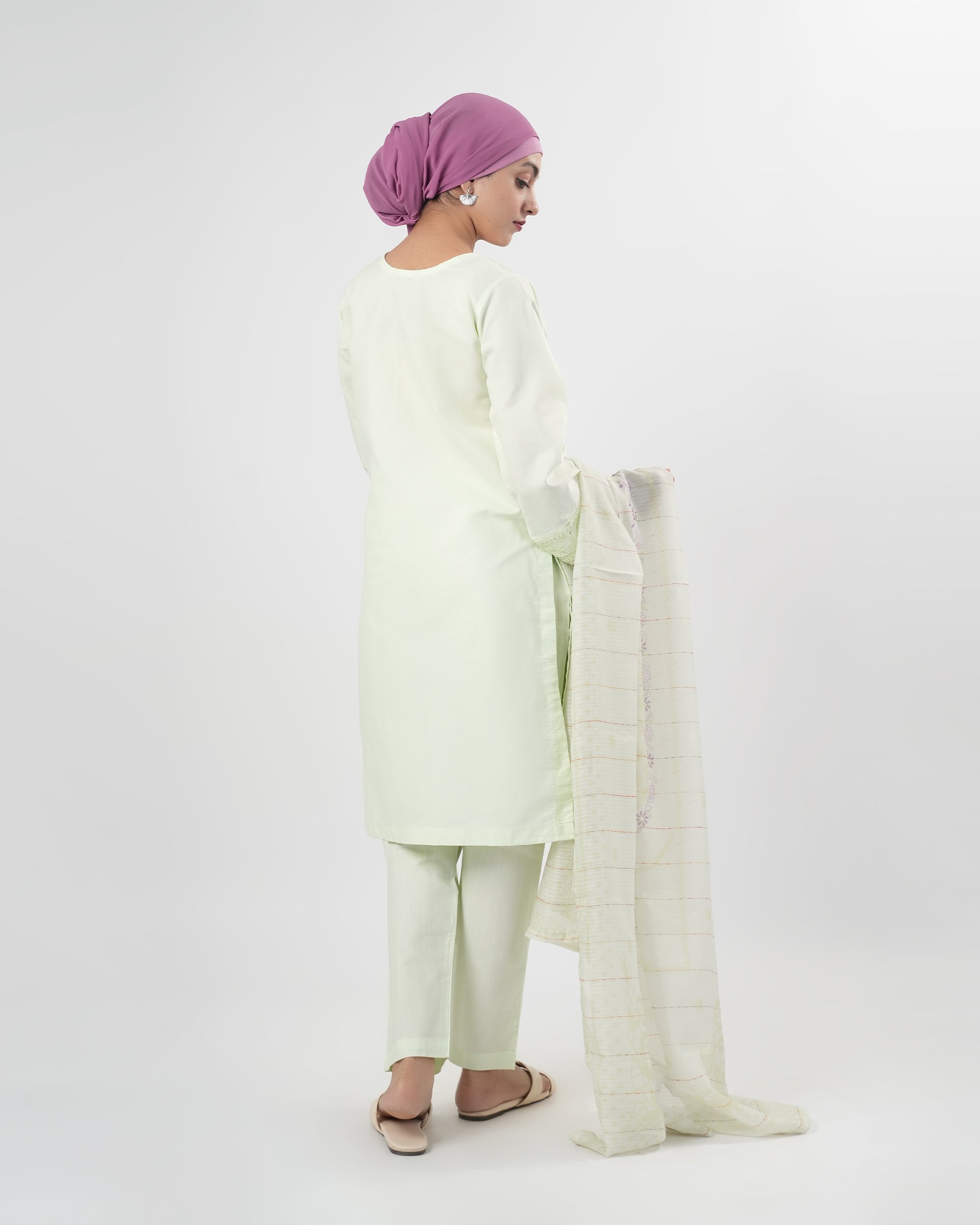 Valuables Women Embroidered 3Pcs Suit