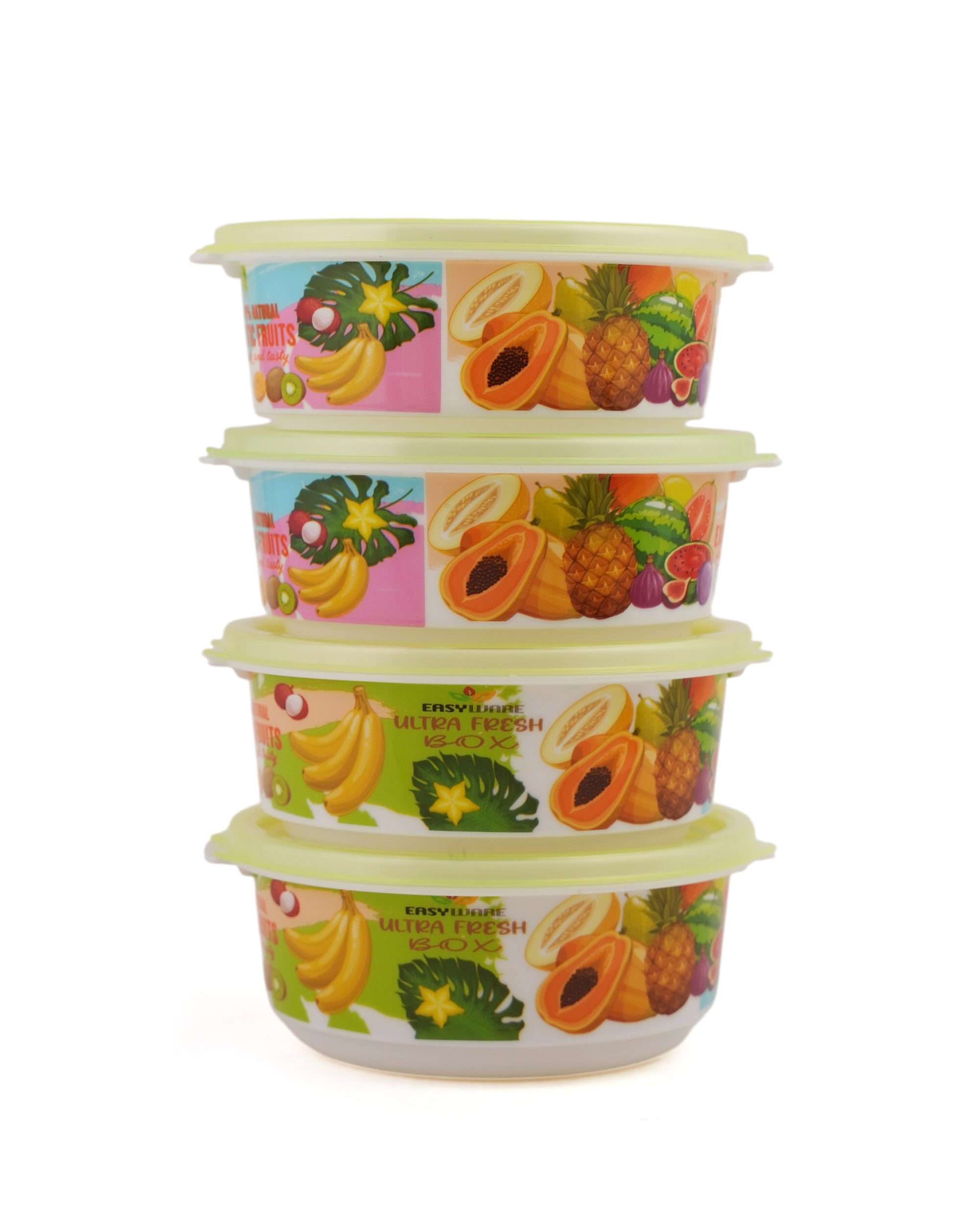 Belli Plastic Storage Box- 4 Pcs