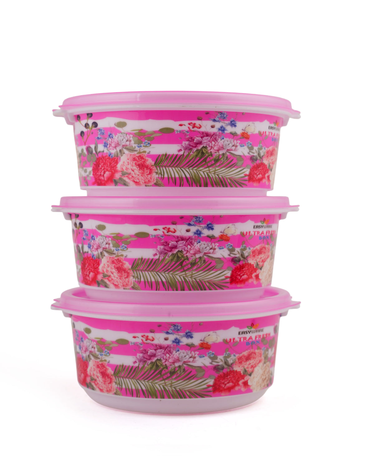 Belli Plastic Storage Box- 3 Pcs