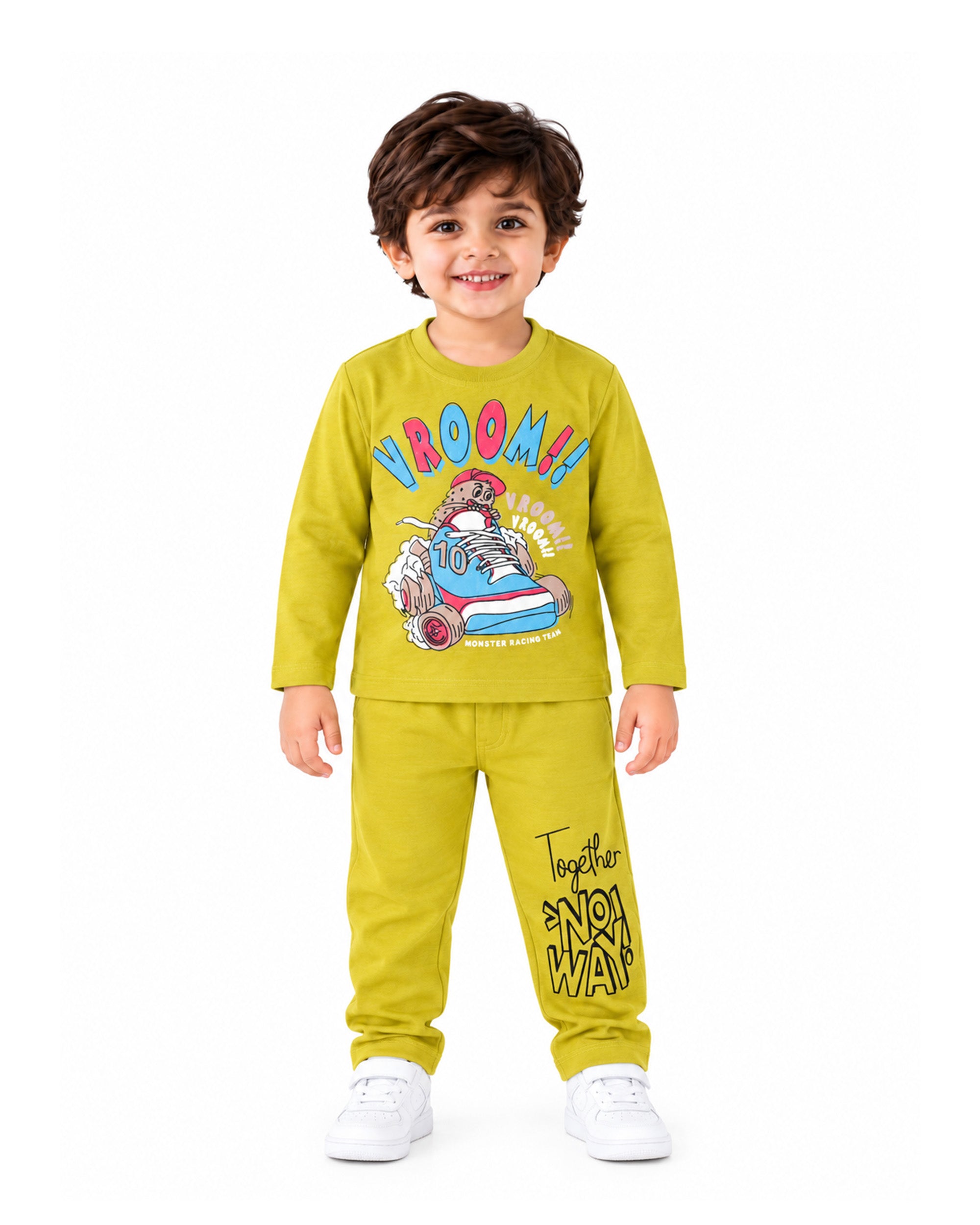 Valuables Boys Full Sleeves Pajama Suit