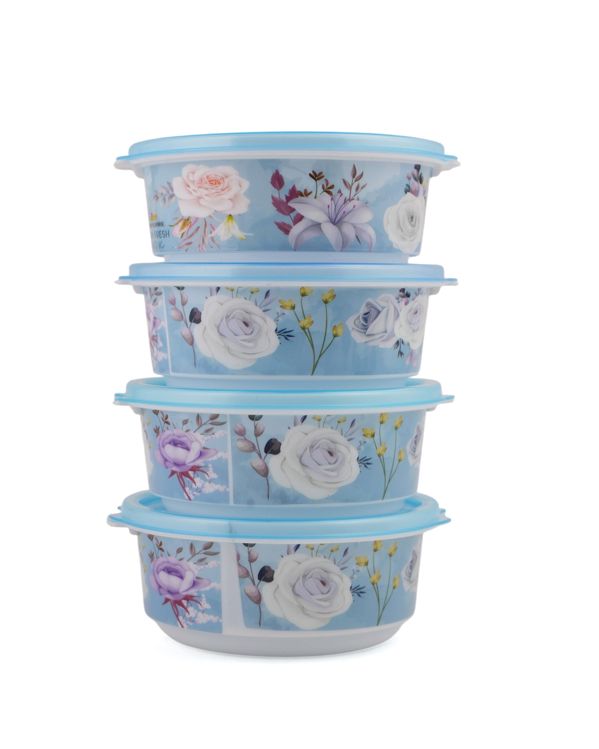 Belli Plastic Storage Box- 4 Pcs