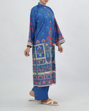 Women Silk Printed Fusion Co-Ord Set, Women Co-Ord Set, Eminent, Chase Value
