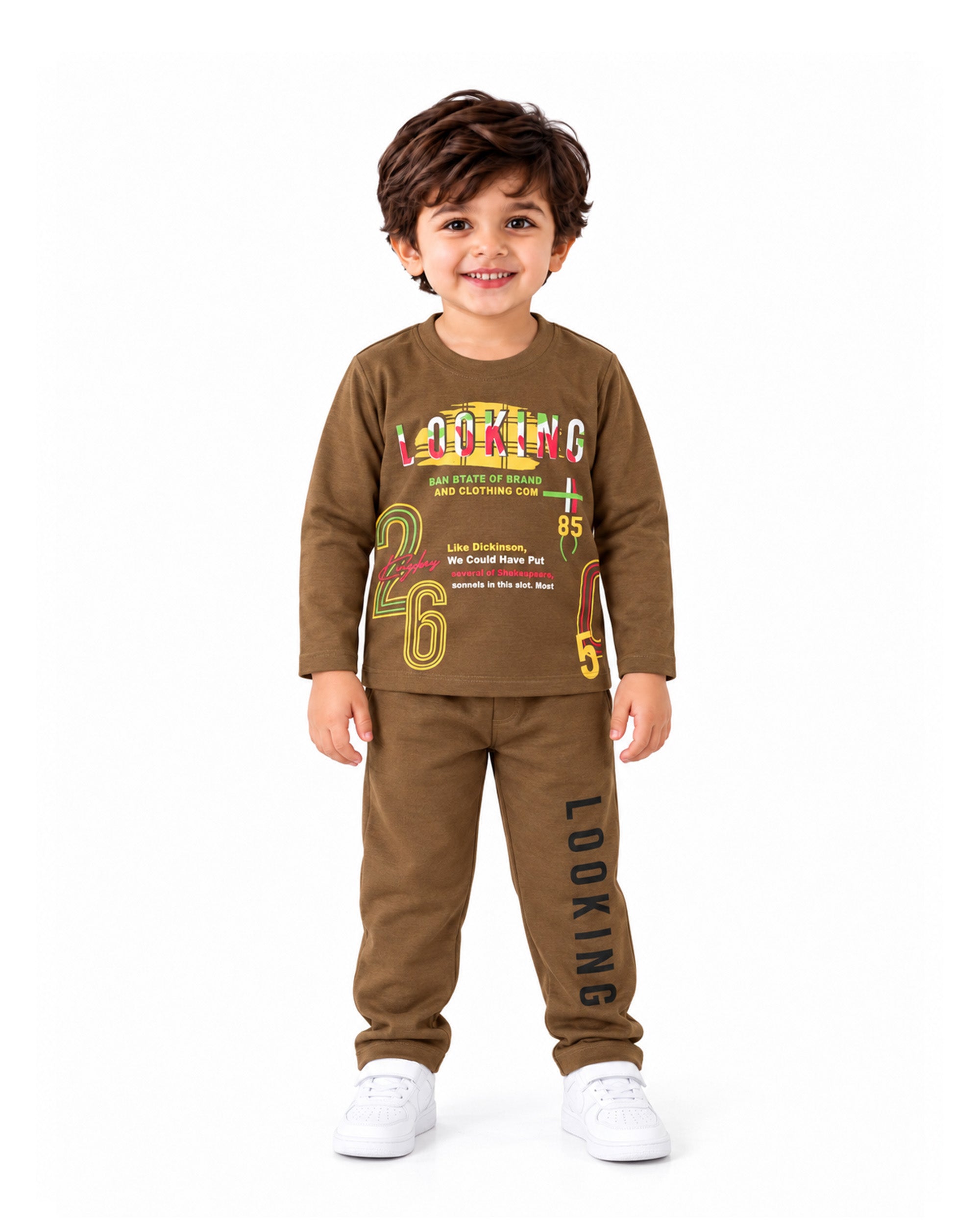 Valuables Boys Full Sleeves Pajama Suit