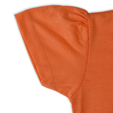 Girl's Half Sleeves T-Shirt - Peach, Girls T-Shirts, Chase Value, Chase Value
