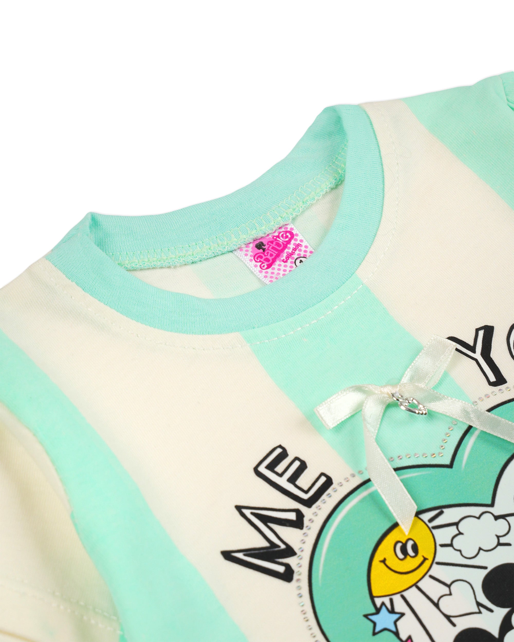 Newborn Girls Half Sleeves Suit