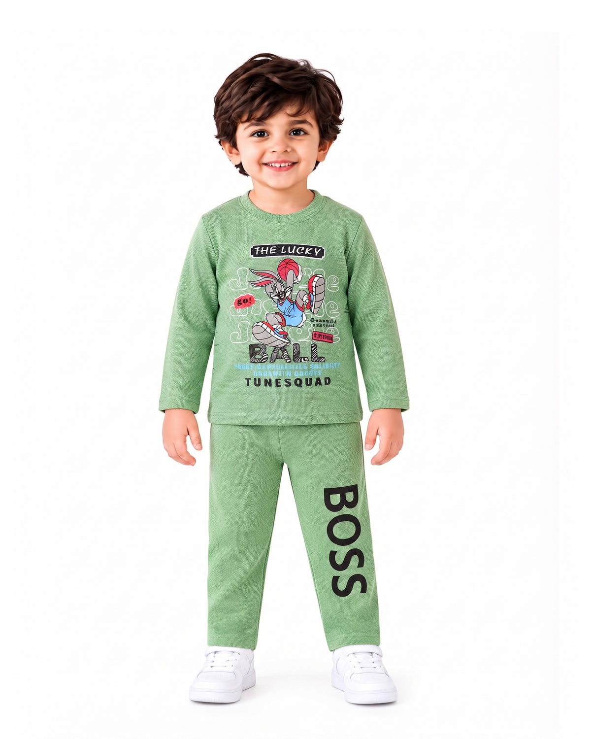 Valuables Boys Full Sleeves Pajama Suit