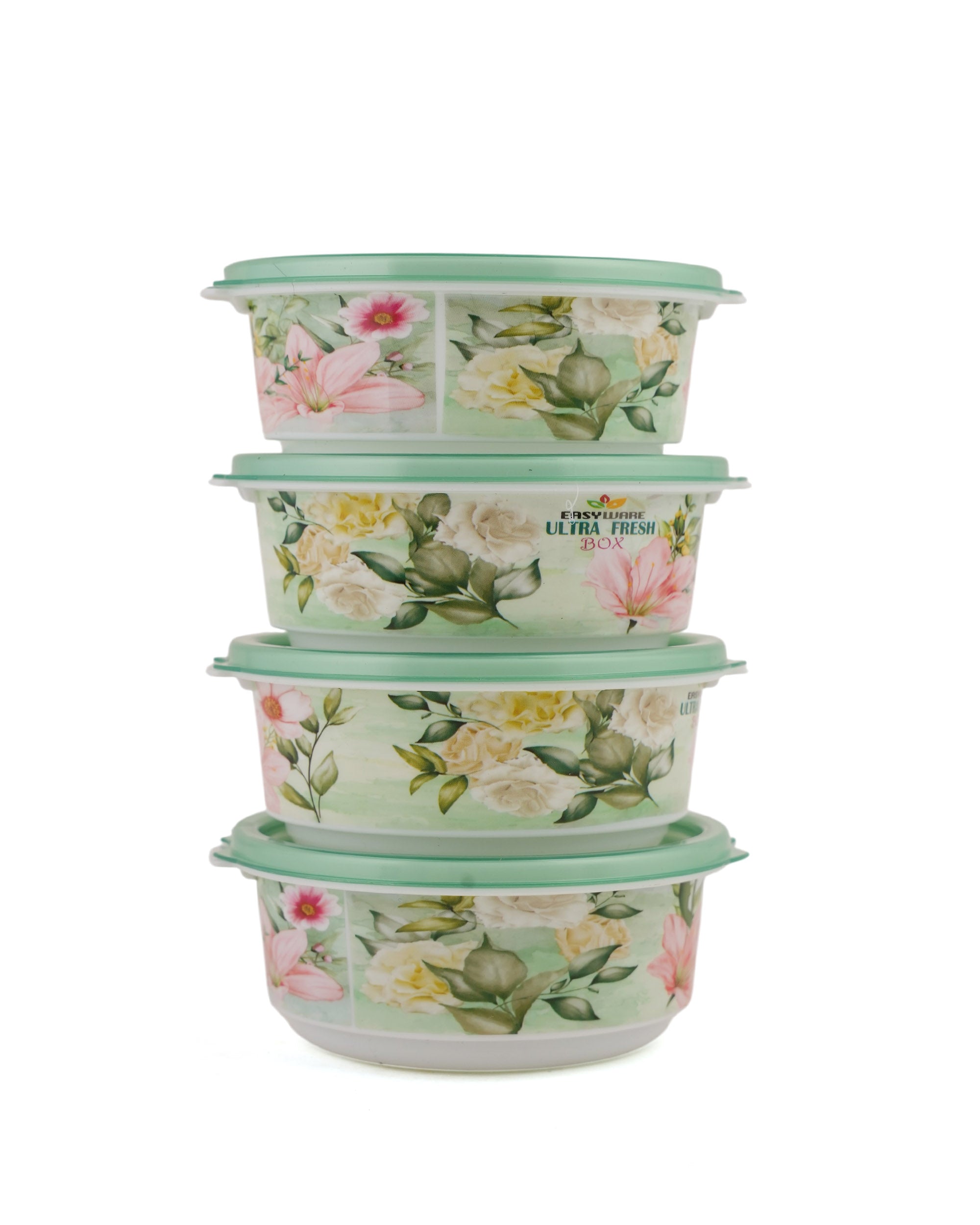 Belli Plastic Storage Box- 4 Pcs