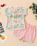 Newborn Girls Half Sleeves Suit
