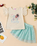 Newborn Girls Half Sleeves Suit