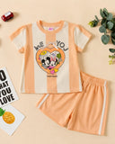 Newborn Girls Half Sleeves Suit