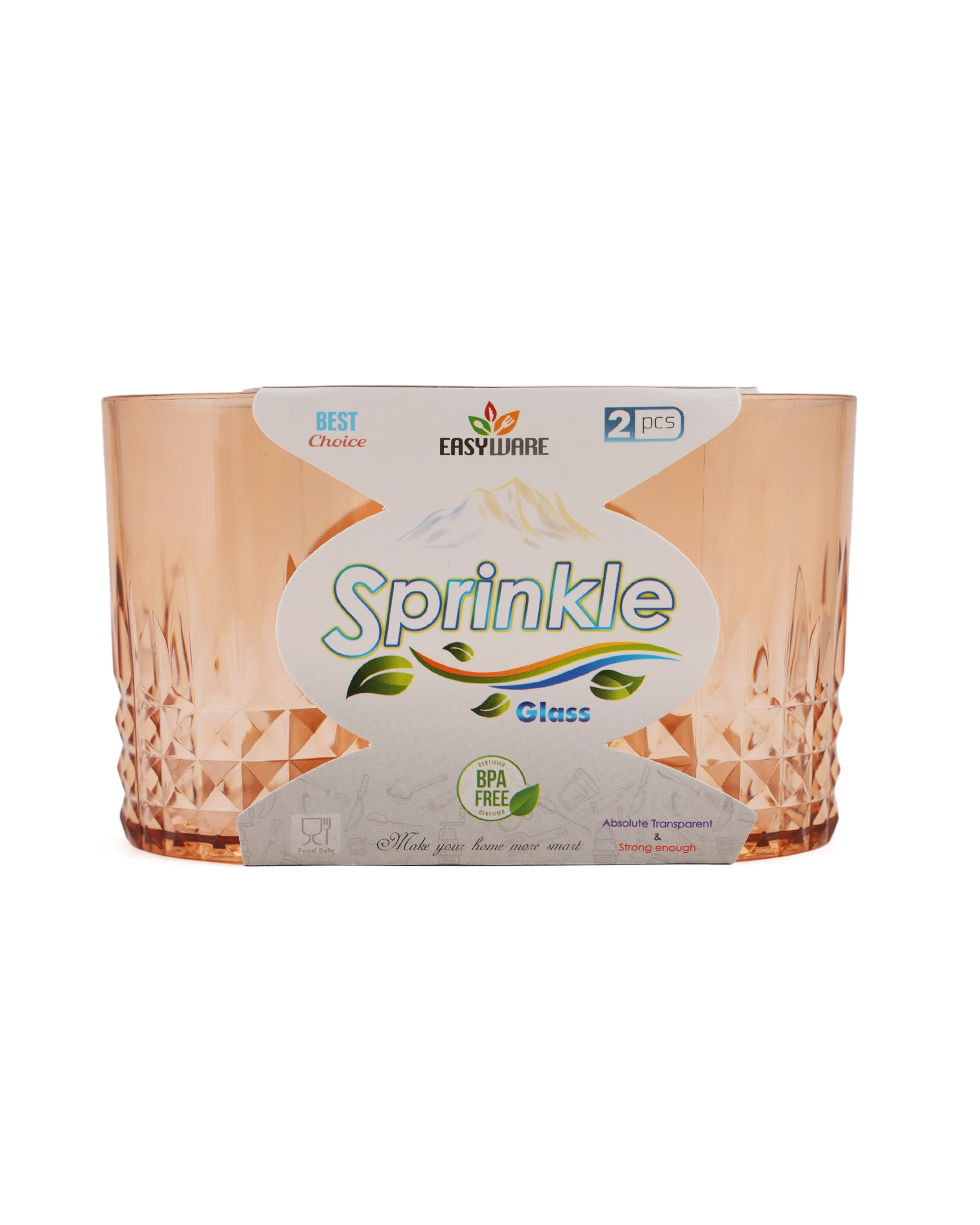 Sprinkle Glass 2 Pcs Set