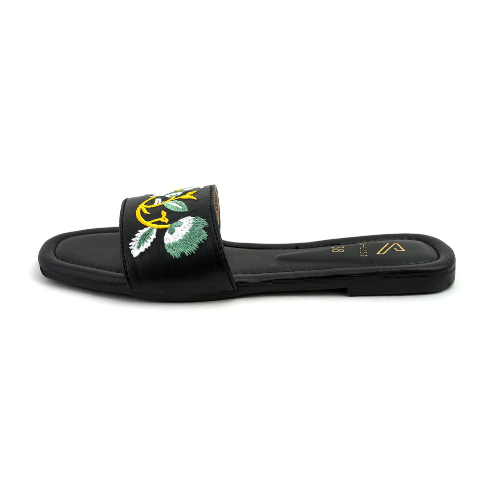 Women's Casual Slipper - Black, Women Slippers, Chase Value, Chase Value