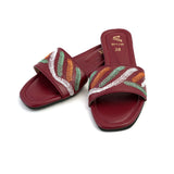 Women's Casual Slipper - Maroon, Women Slippers, Chase Value, Chase Value