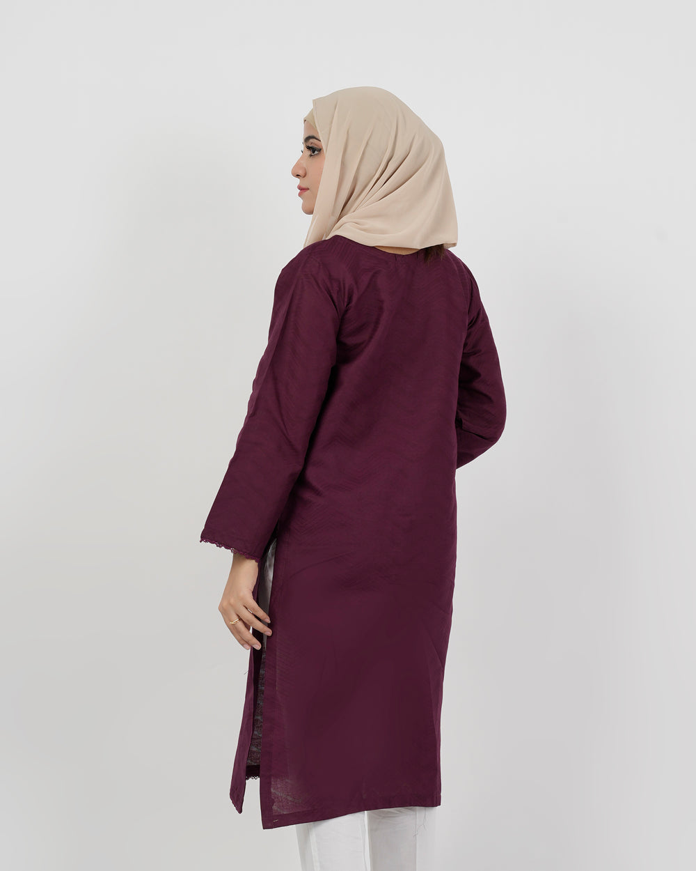 Valuables Women Jacquard Kurti, Women Ready Kurtis, Chase Value, Chase Value