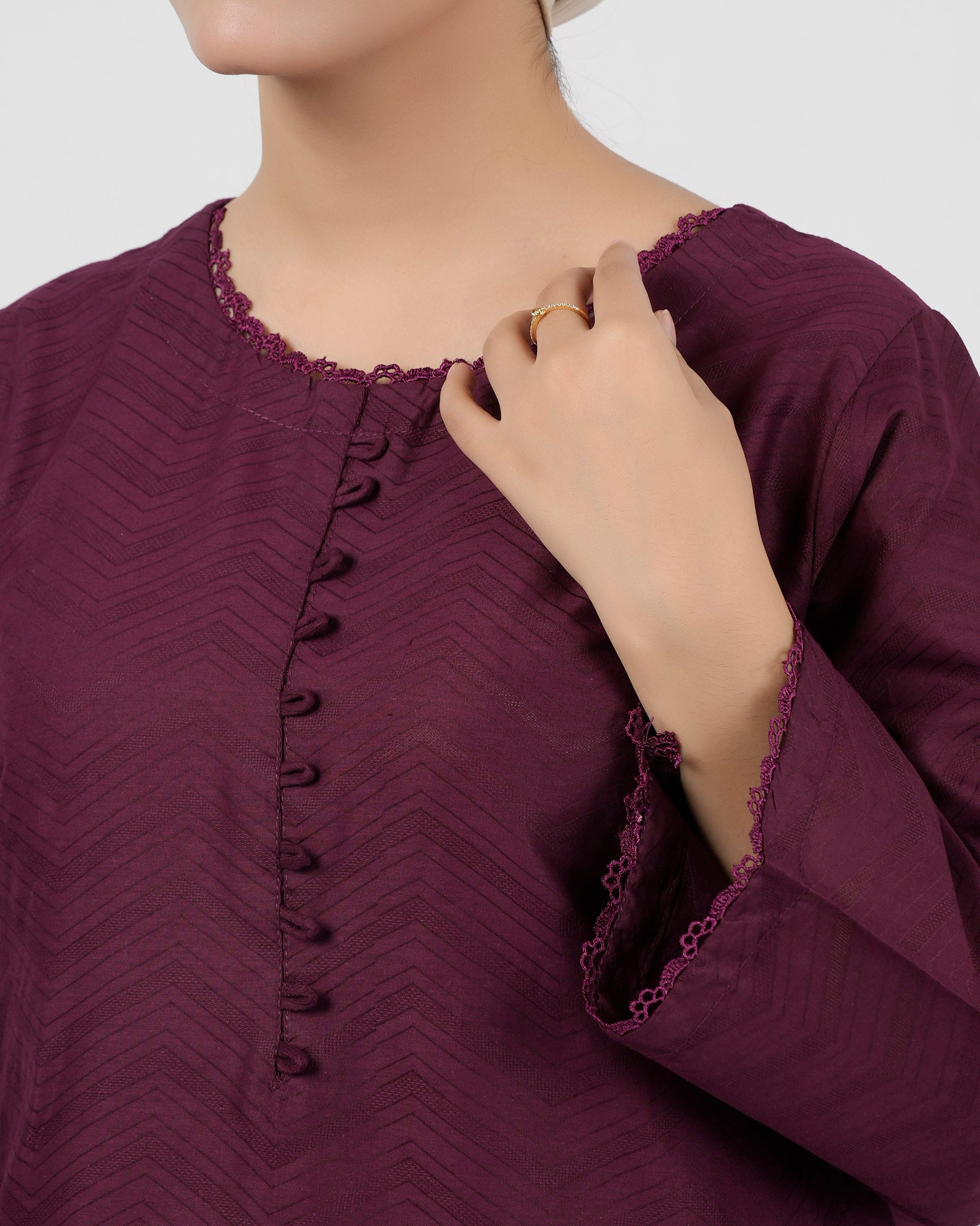 Valuables Women Jacquard Kurti, Women Ready Kurtis, Chase Value, Chase Value