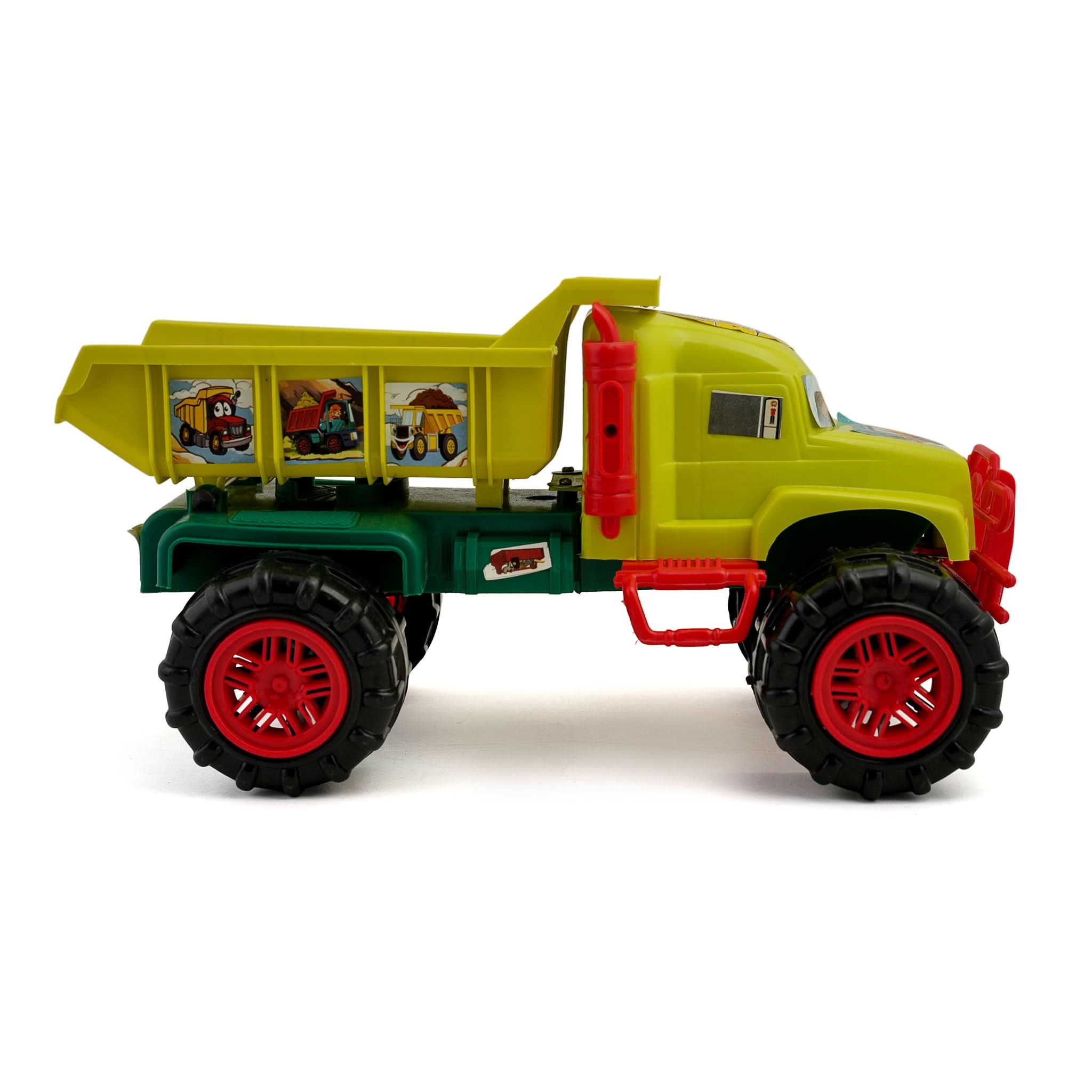 Construction Dumper Truck - Light Green, Die-cast Model Car, Chase Value, Chase Value