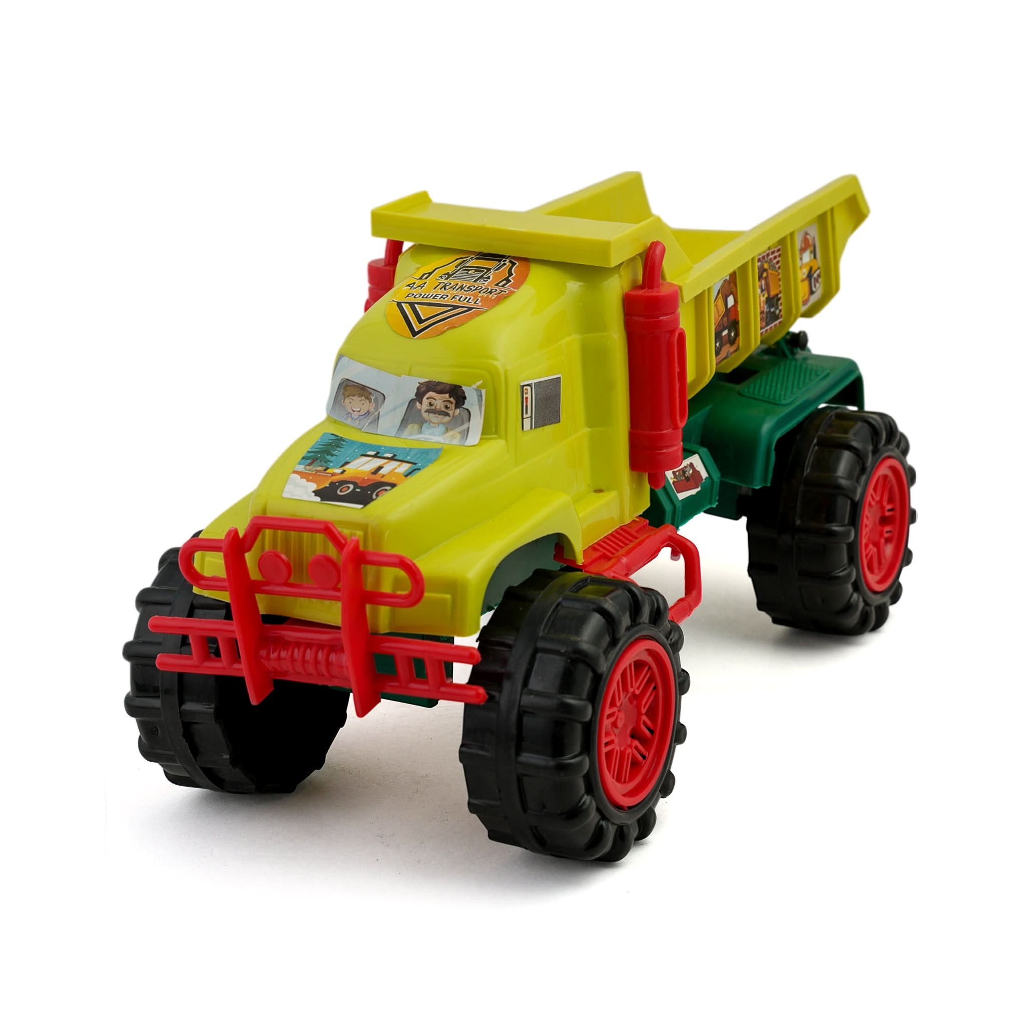 Construction Dumper Truck - Light Green, Die-cast Model Car, Chase Value, Chase Value