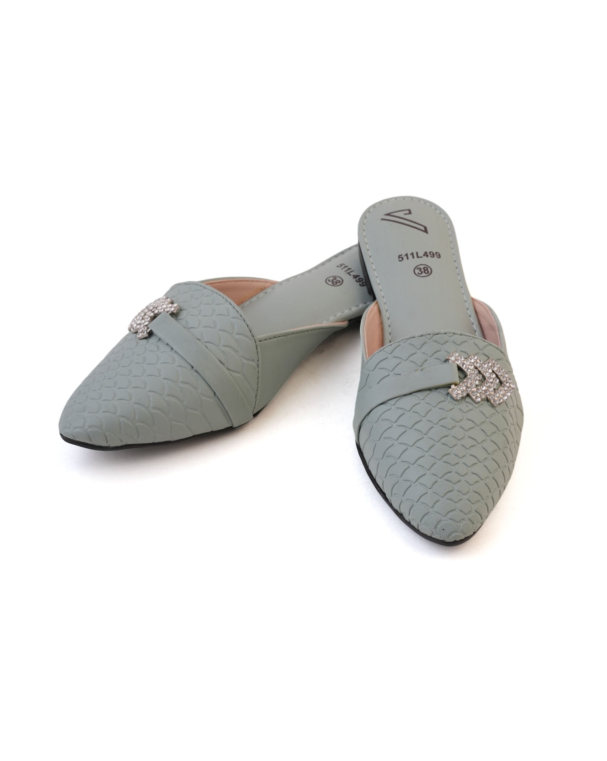 Women Backless Pumps