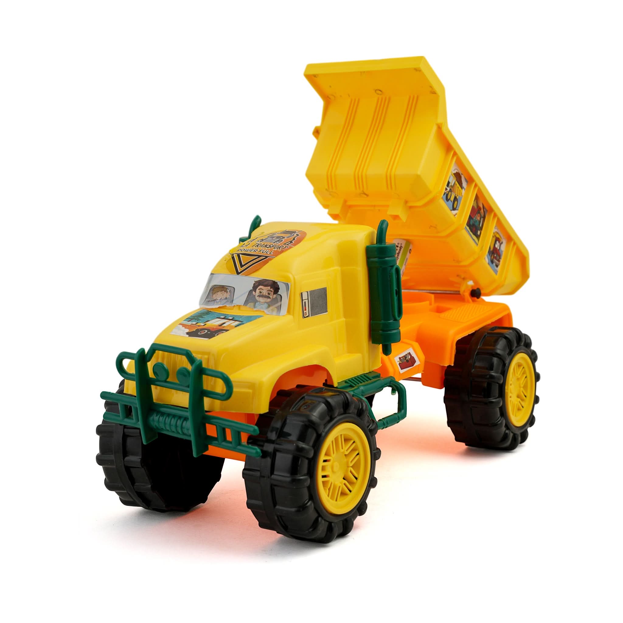 Construction Dumper Truck - Yellow, Die-cast Model Car, Chase Value, Chase Value