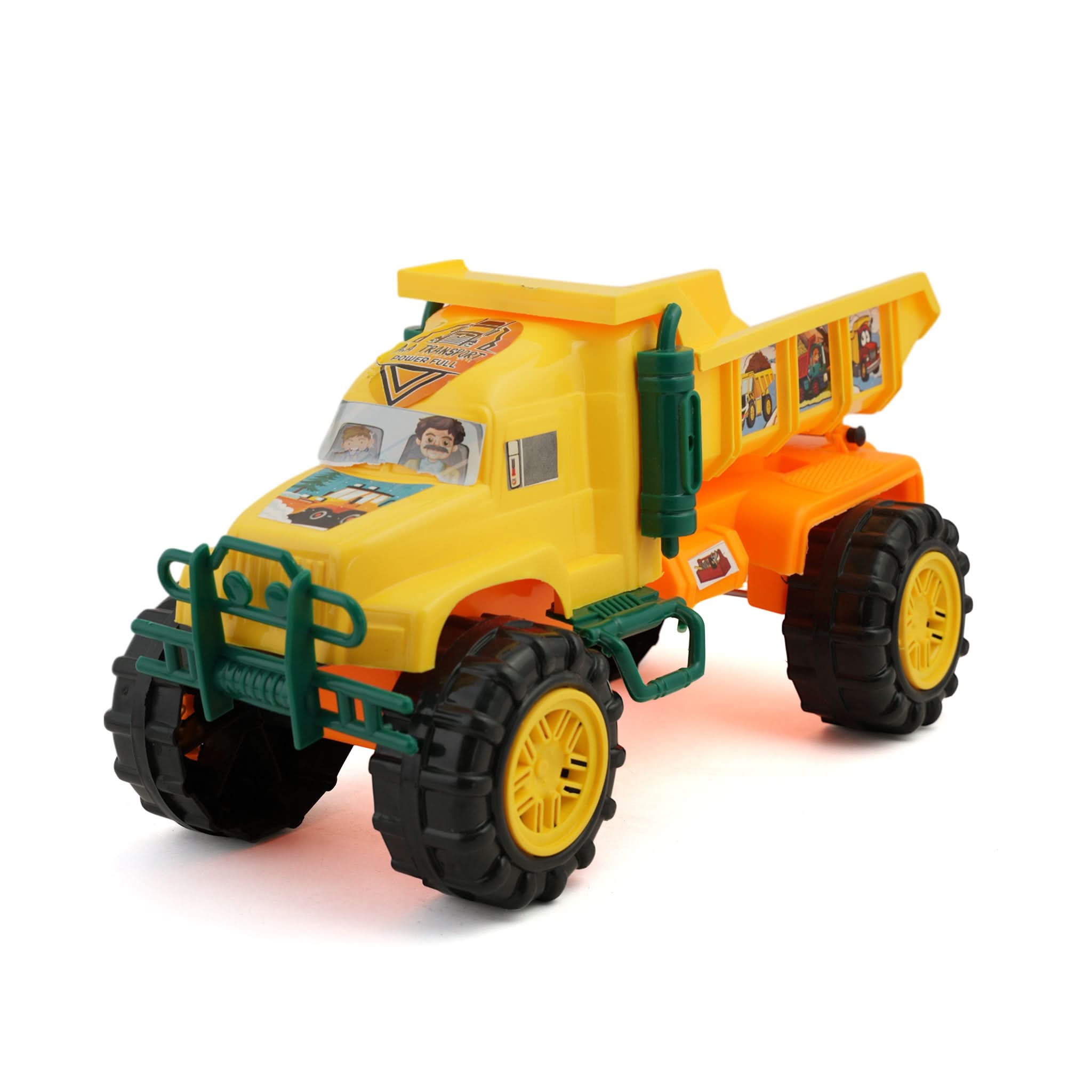 Construction Dumper Truck - Yellow, Die-cast Model Car, Chase Value, Chase Value