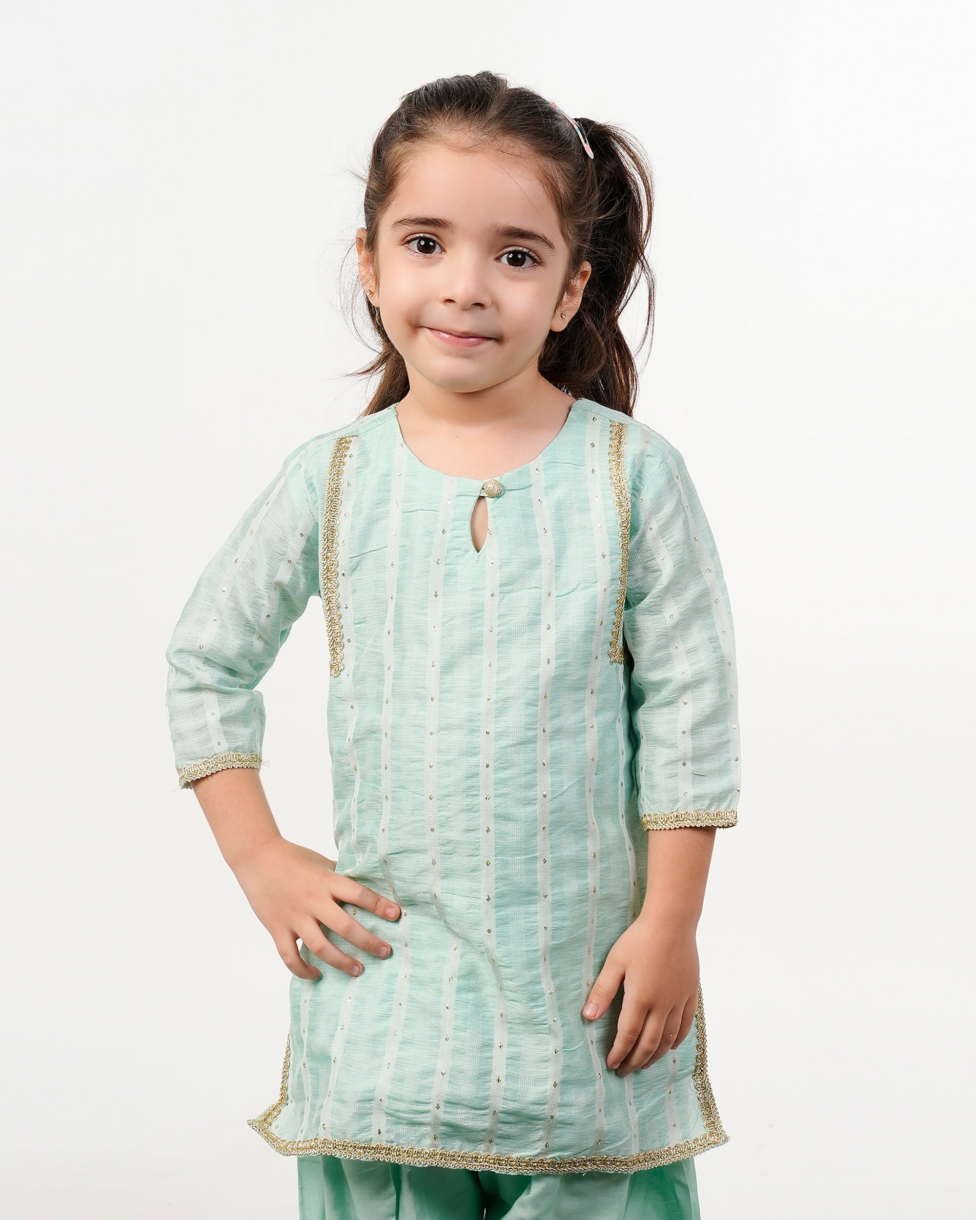 Eminent Girls Shalwar Suit - Green, Girls Shalwar Kameez, Eminent, Chase Value