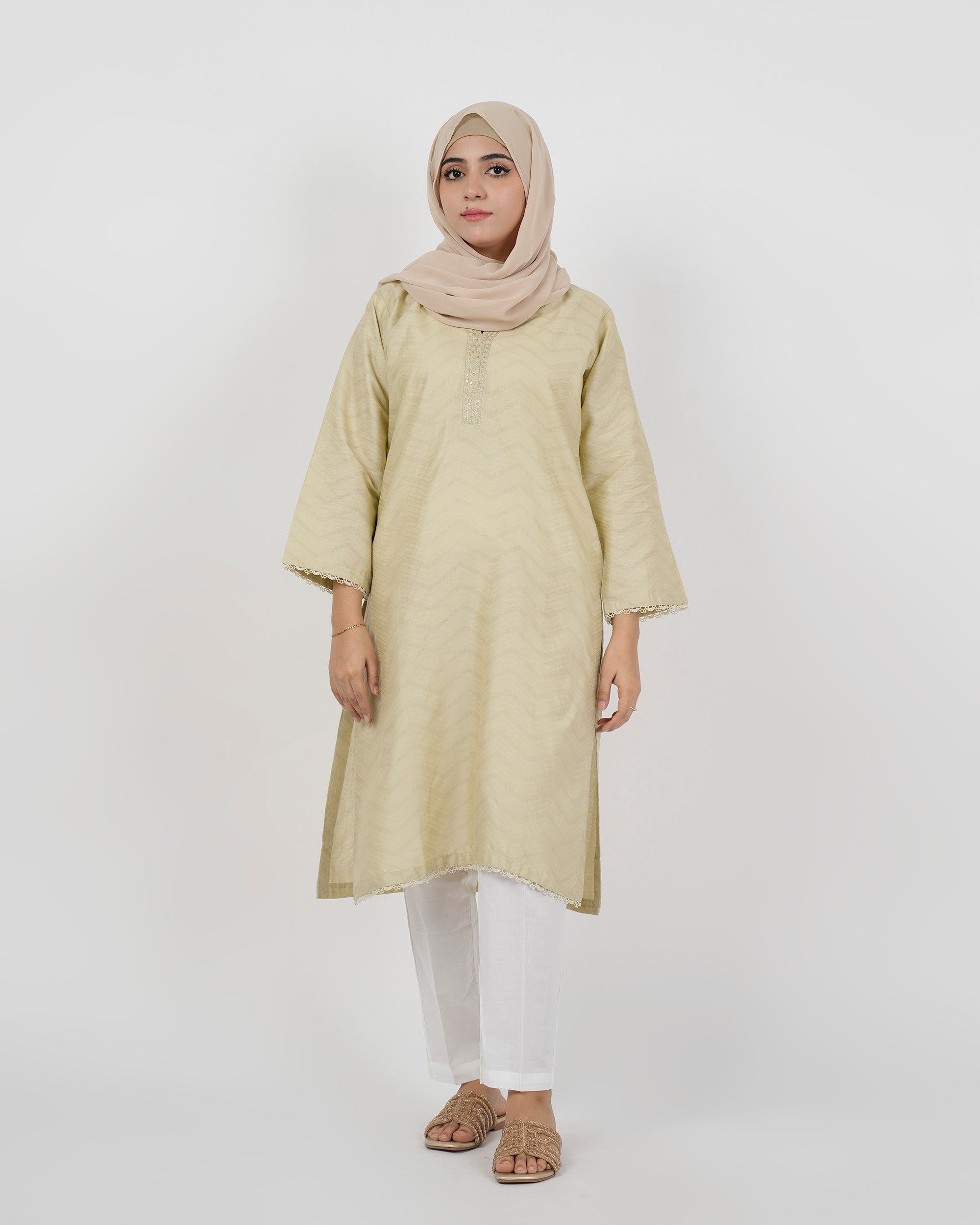 Valuables Women Jacquard Kurti, Women Ready Kurtis, Chase Value, Chase Value