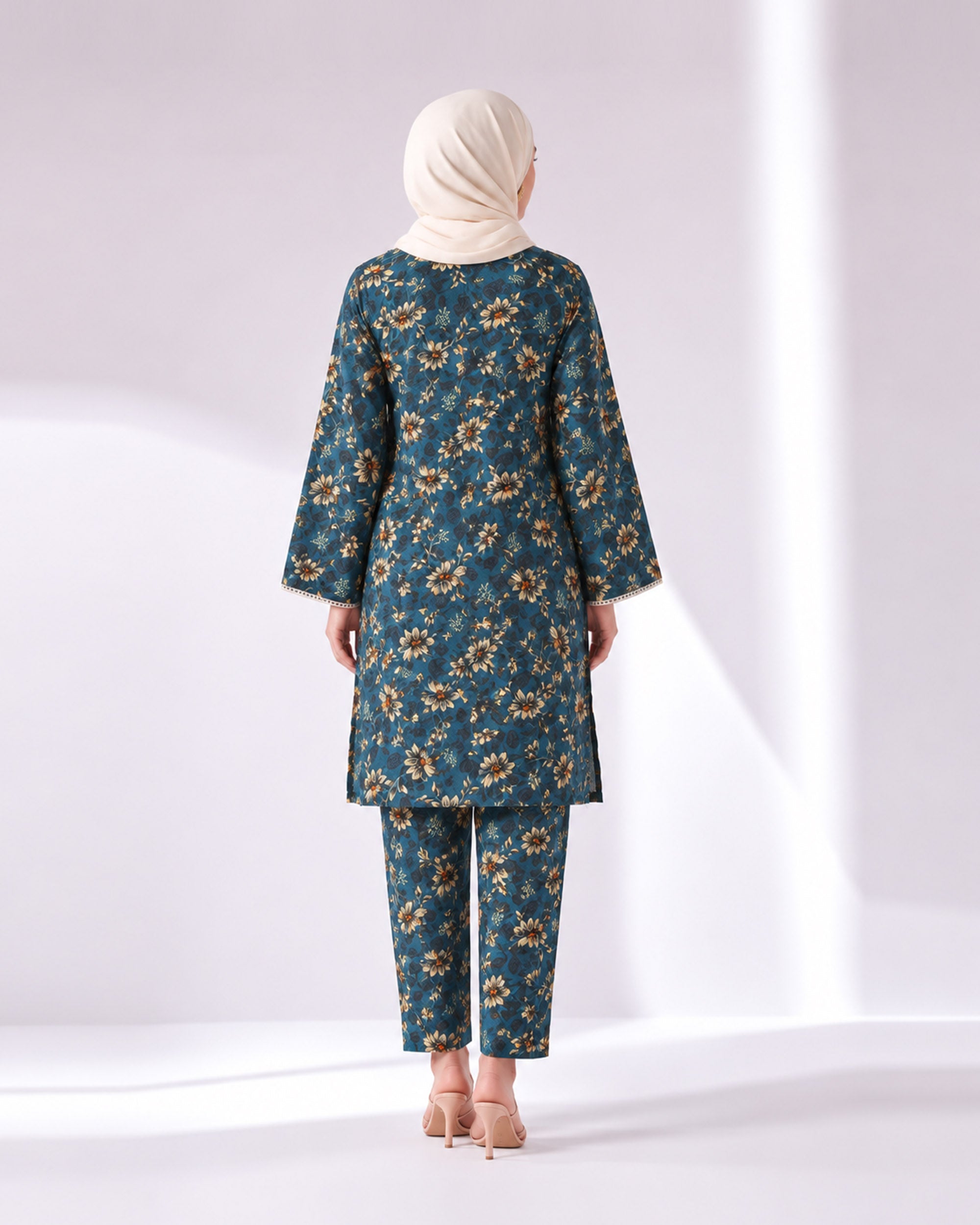 Women's Printed 2 Pc Suit, Women Shalwar Suits, Chase Value, Chase Value