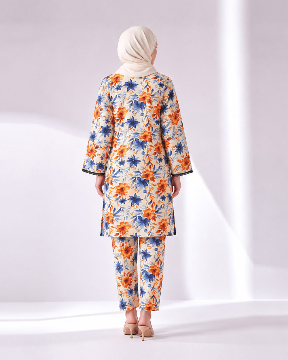 Women's Printed 2 Pc Suit, Women Shalwar Suits, Chase Value, Chase Value