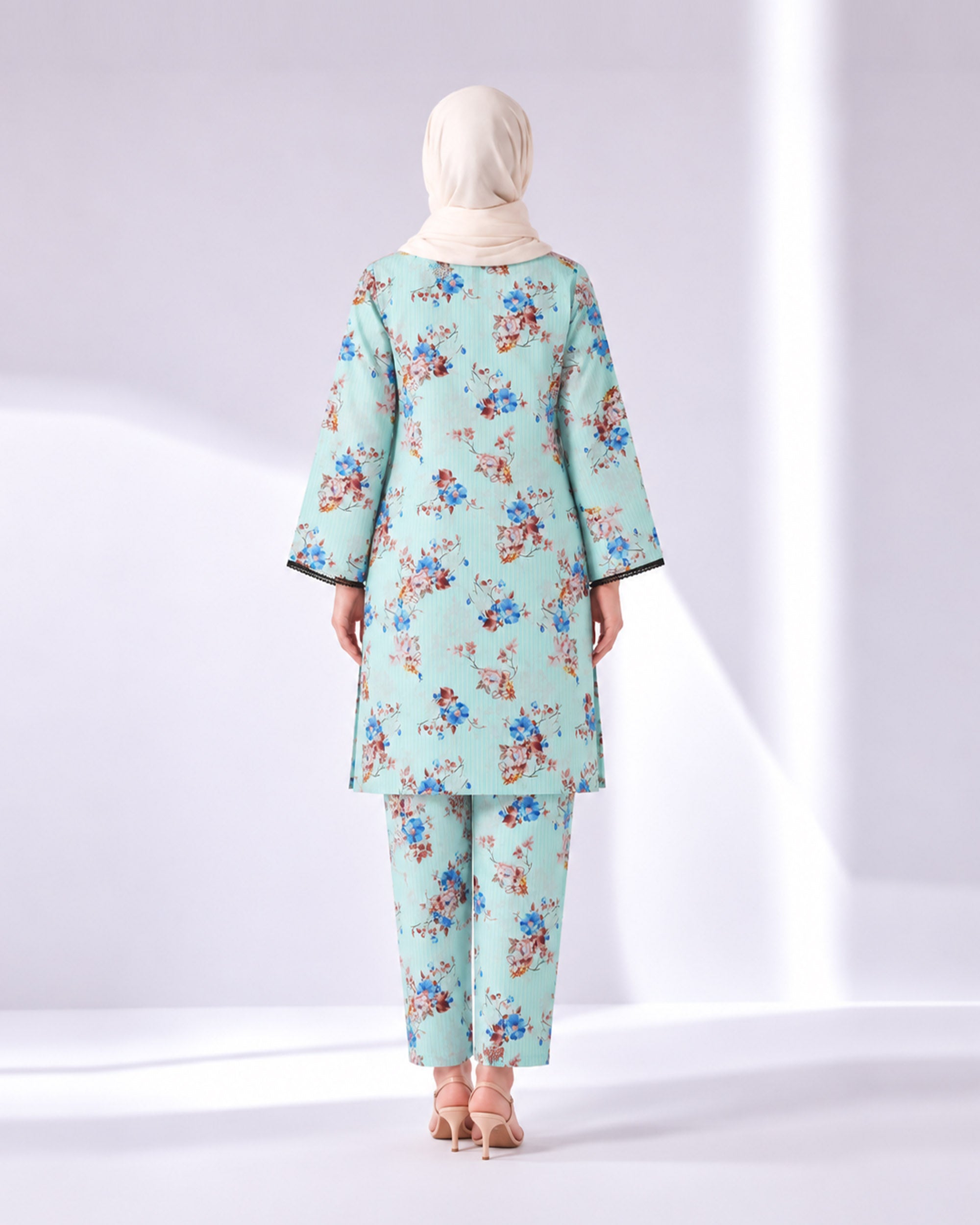 Women's Printed 2 Pc Suit, Women Shalwar Suits, Chase Value, Chase Value