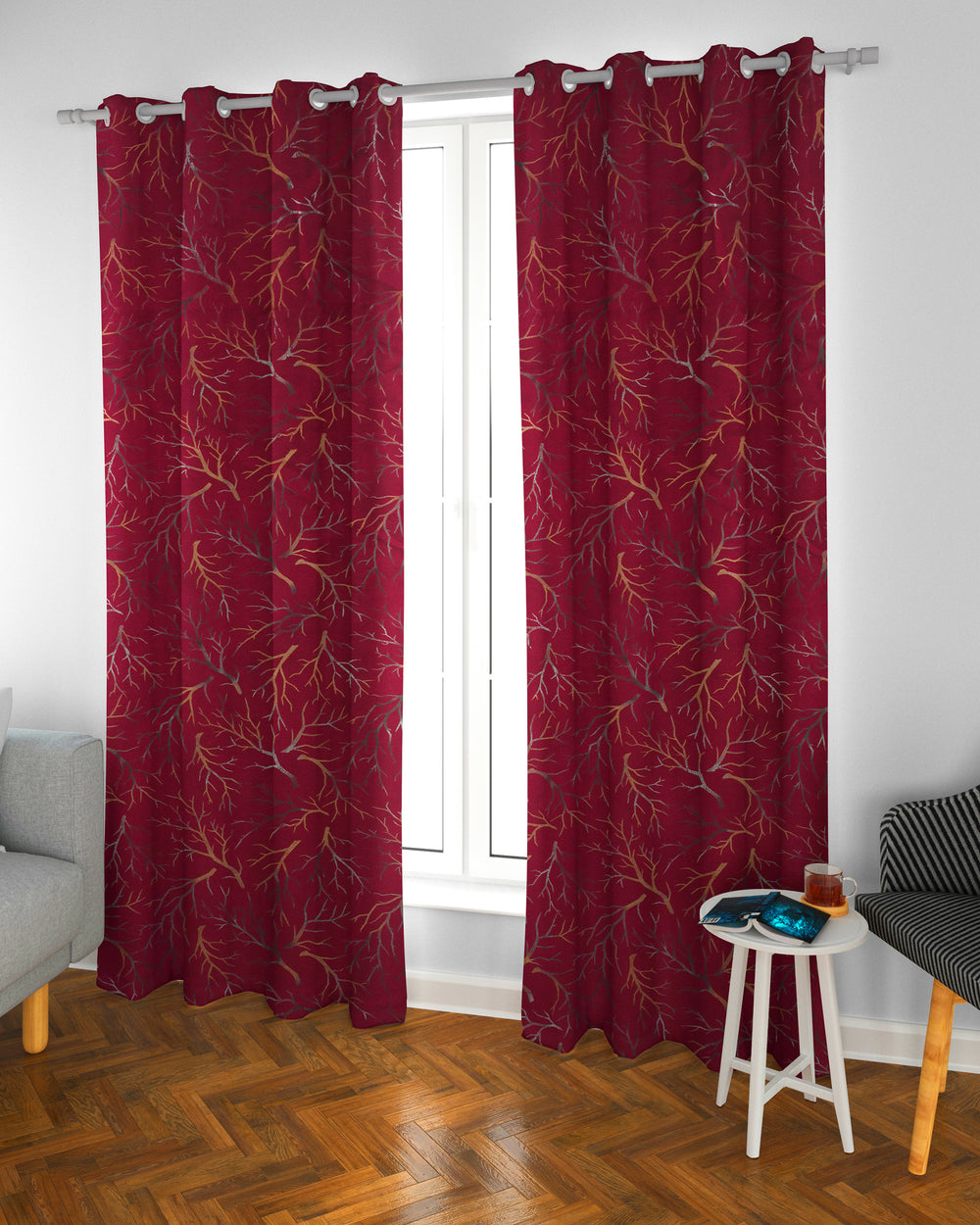 Imported Velvet Curtains – 4.5 × 7.5 ft, Room Curtain, Chase Value, Chase Value