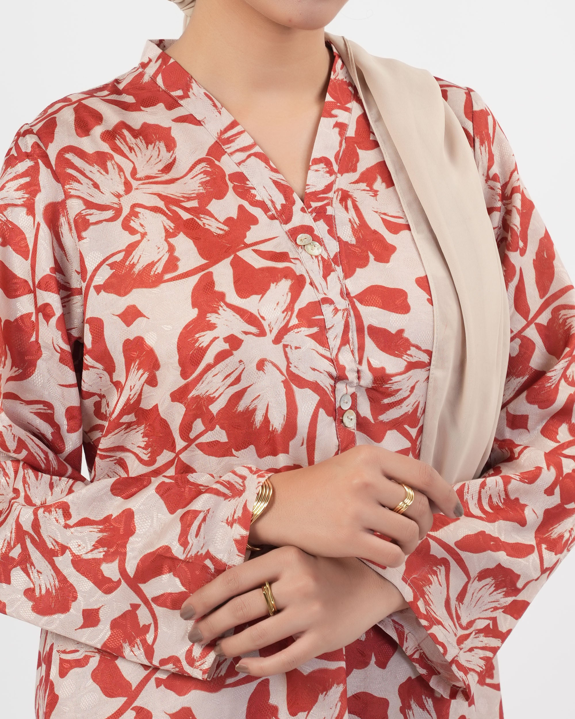 Valuables Women's Printed Jacquard 2Pc Suit, Women Shalwar Suits, Chase Value, Chase Value