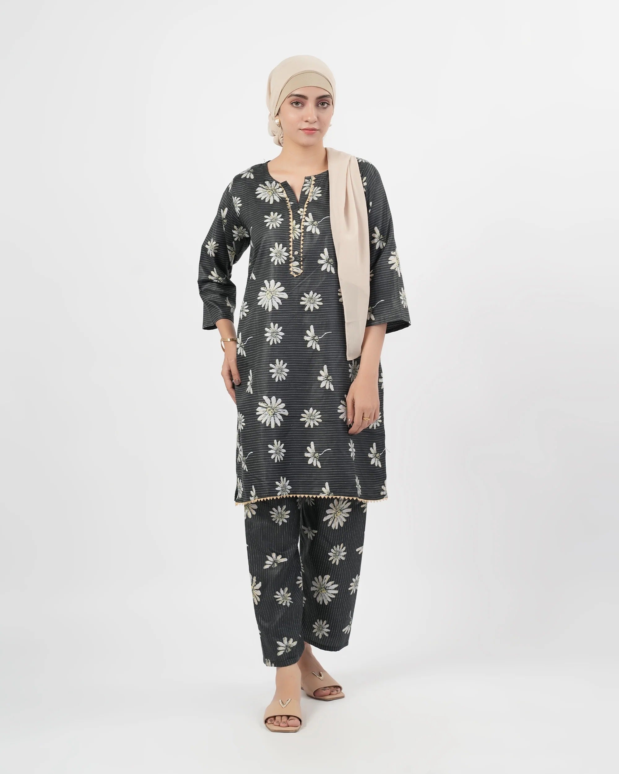 Women's Printed 2 Pcs Suit