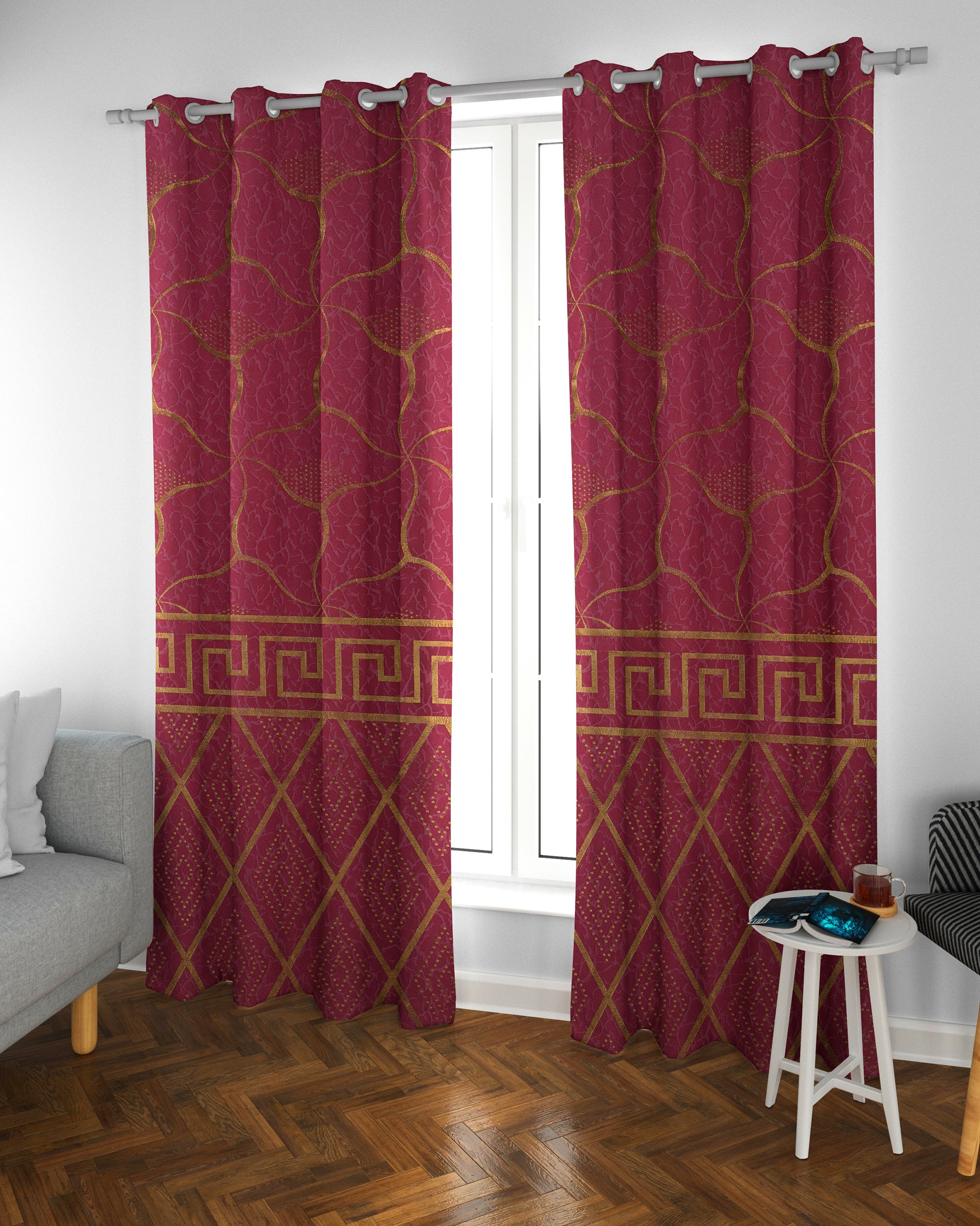 Imported Velvet Curtains – 4.5 × 7.5 ft, Room Curtain, Chase Value, Chase Value