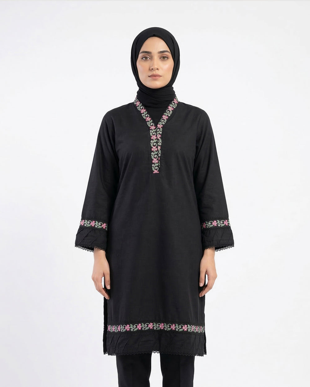 Valuables Women Embroidered Kurti, Women Ready Kurtis, Chase Value, Chase Value