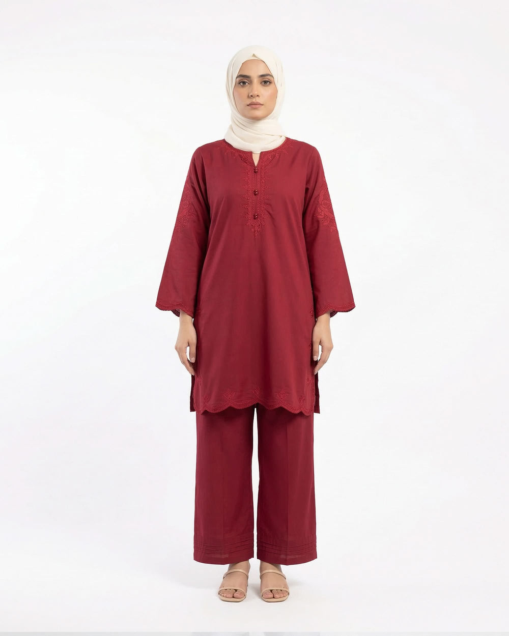 Valuables Women’s Embroidered 2Pcs Suit, Women Shalwar Suits, Chase Value, Chase Value