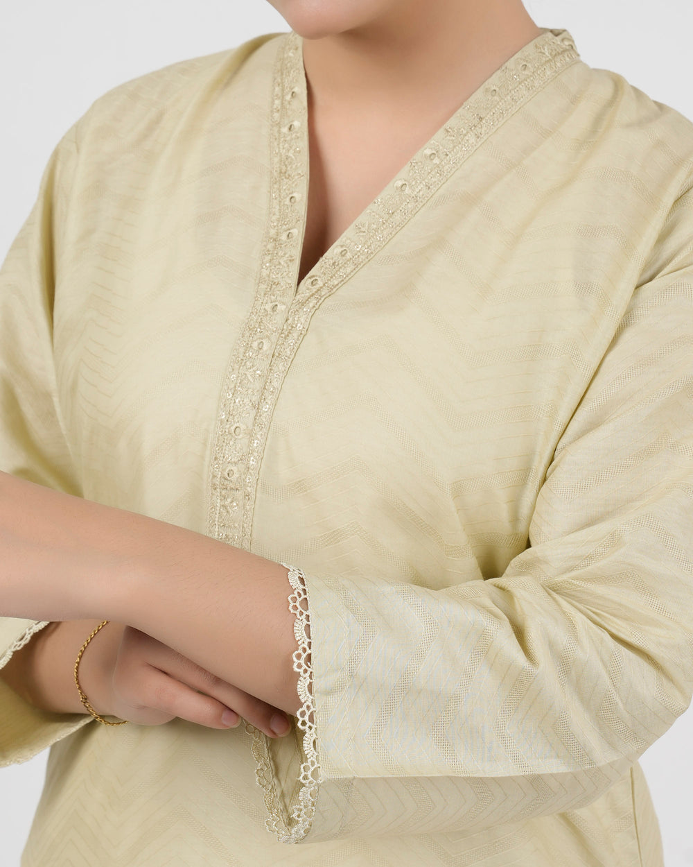 Valuables Women Jacquard Kurti, Women Ready Kurtis, Chase Value, Chase Value