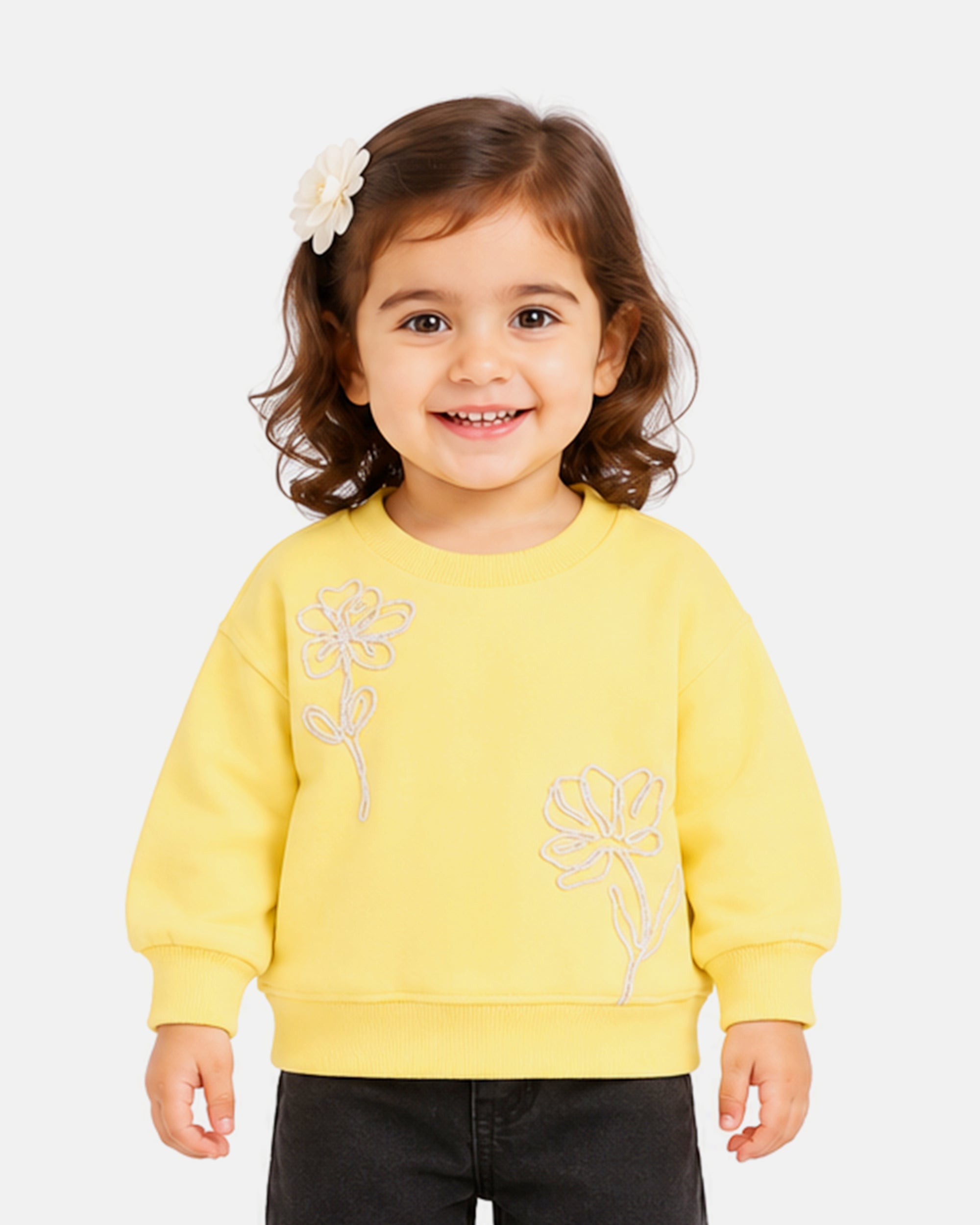 Eminent Girls Knitted Sweatshirt, Girls Hoodies & Sweat Shirts, Eminent, Chase Value