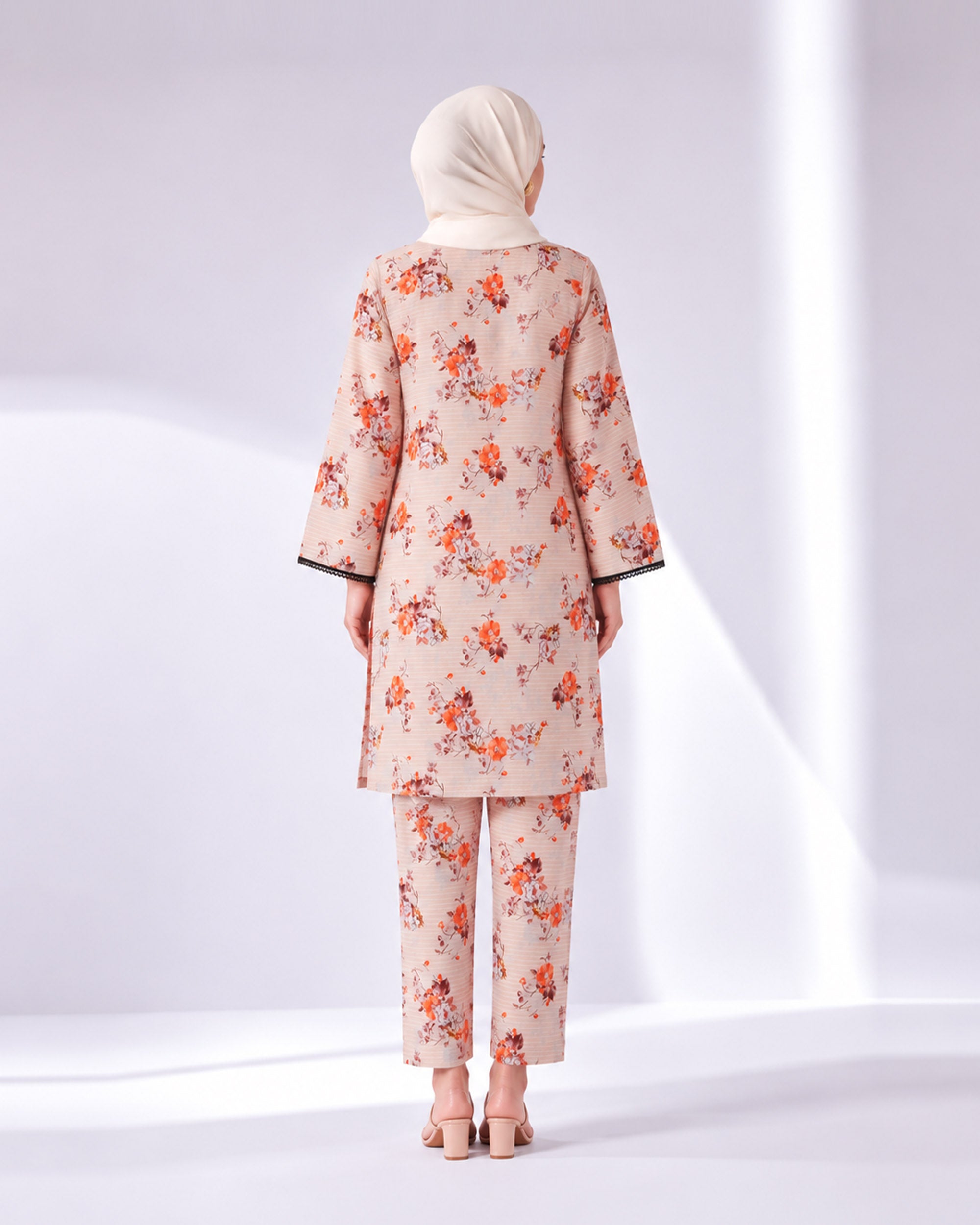 Women's Printed 2 Pc Suit, Women Shalwar Suits, Chase Value, Chase Value