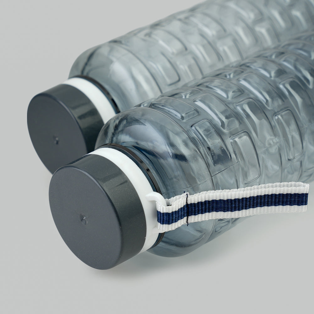 Safari Bricks 2Pc Water Bottle 1100ml - Grey, Water Bottle, Safari, Chase Value