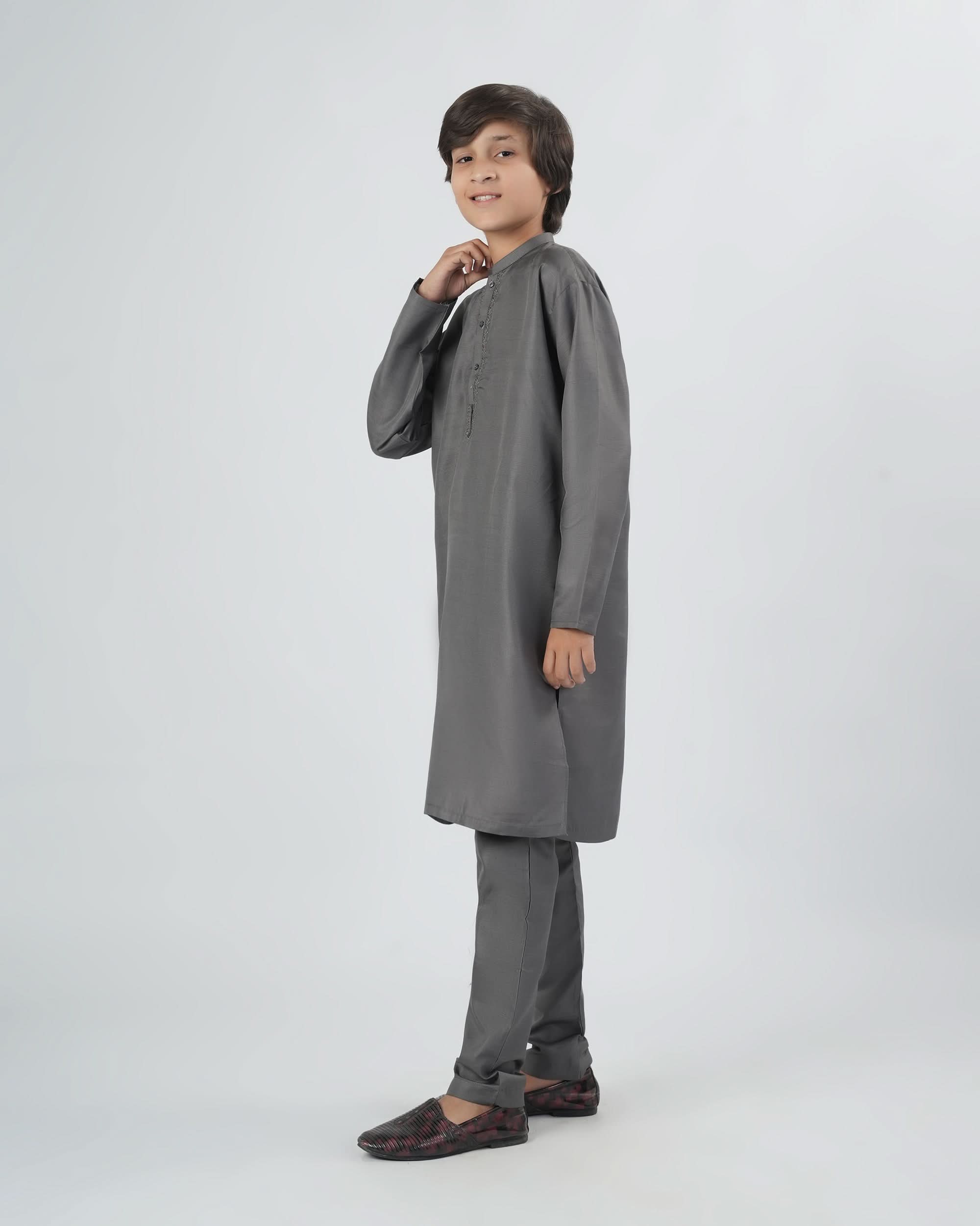 Boy's Embroidered Shalwar Kameez, Boys Shalwar Kameez, Chase Value, Chase Value