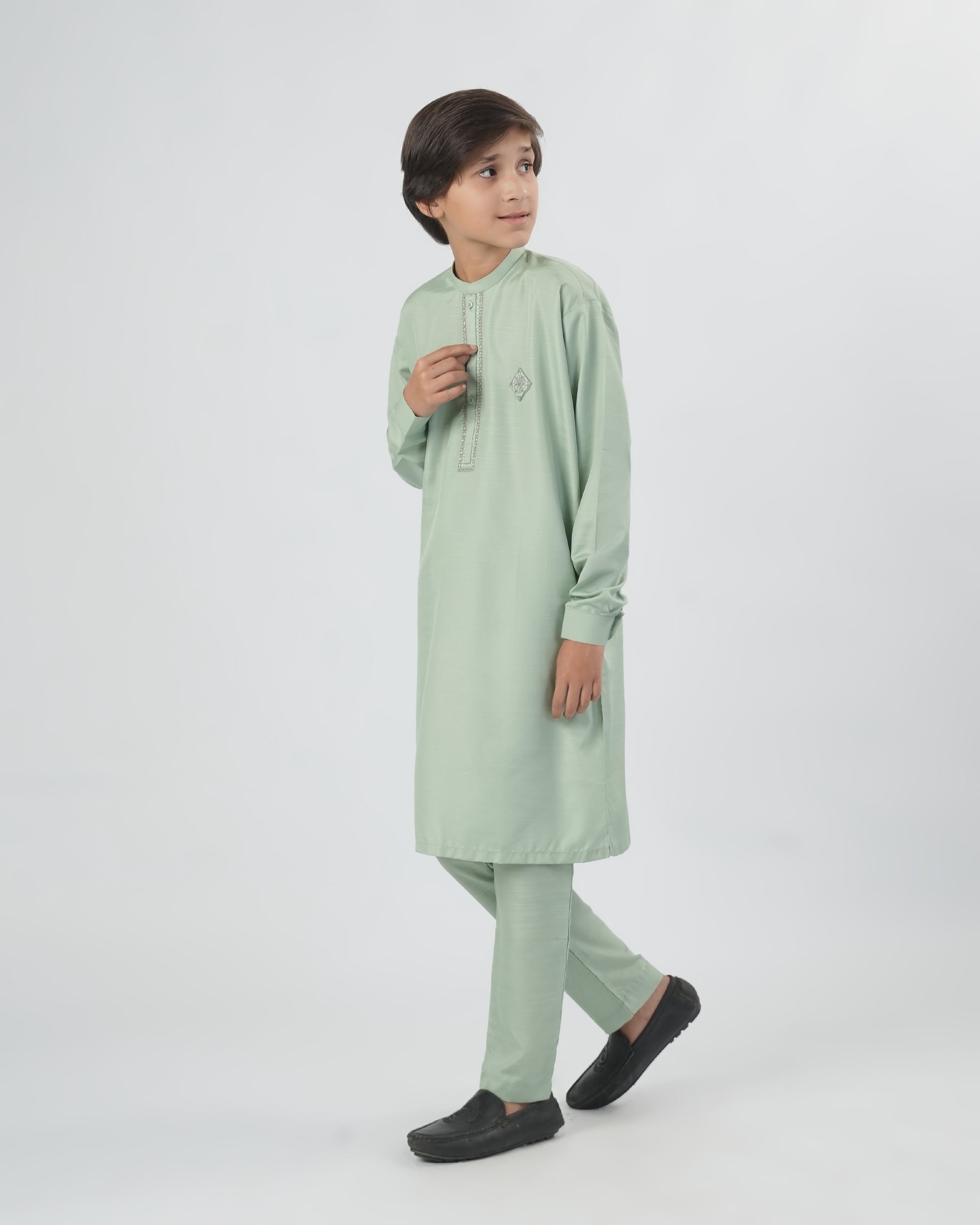 Boy's Embroidered Shalwar Kameez, Boys Shalwar Kameez, Chase Value, Chase Value