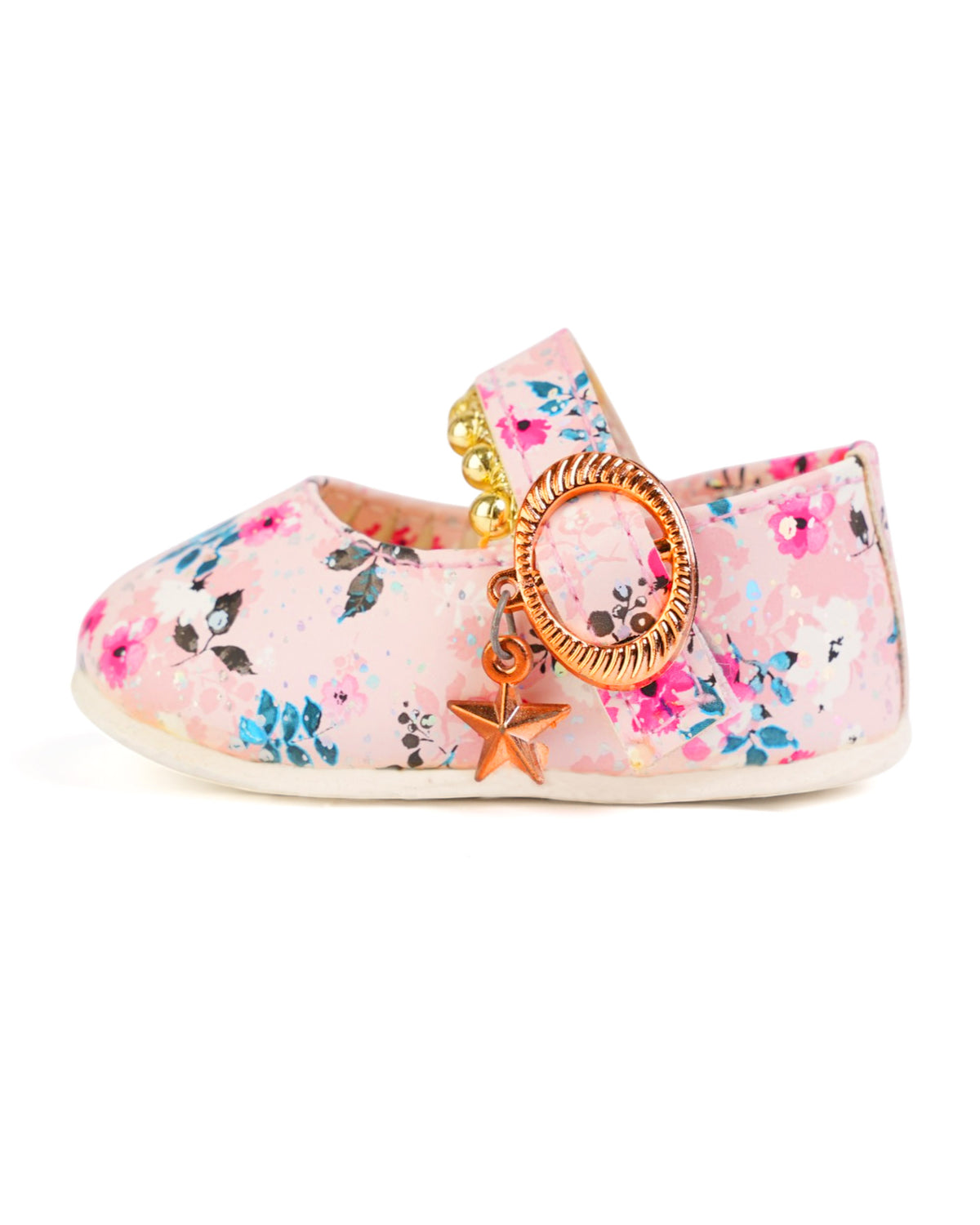 Newborn Girls Pearls Shoes